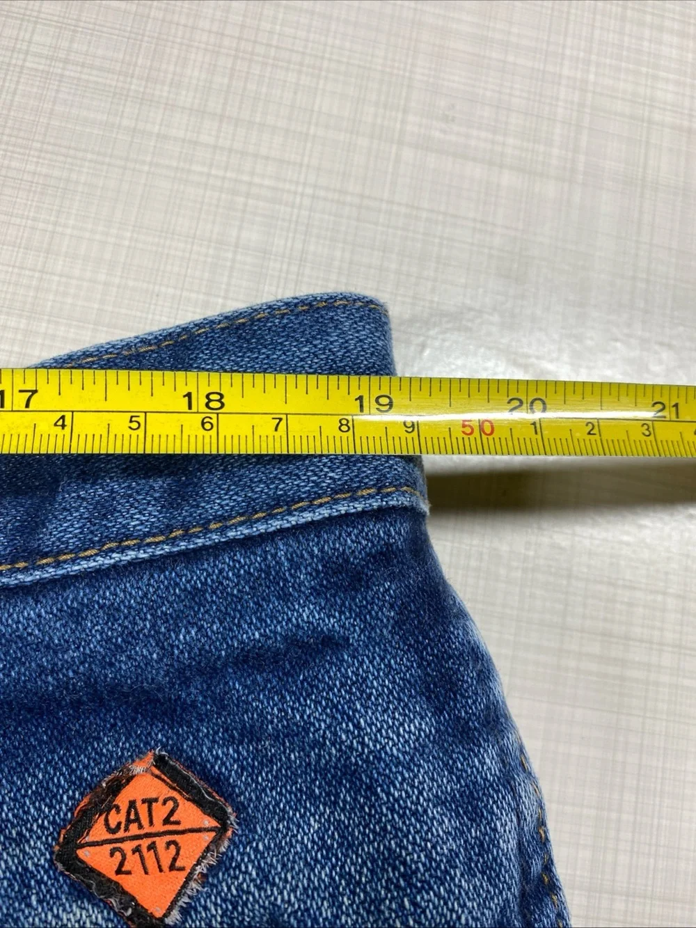 Wrangler FR Flame Resistant jeans men’s (fits 38x32) blue Original 13 FR13MWZ