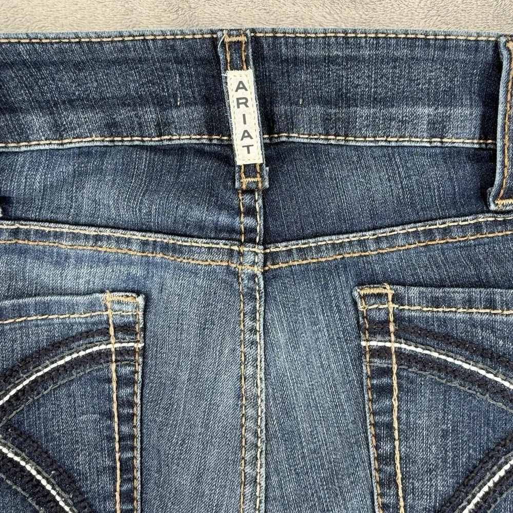 Ariat Real Denim Women's Jeans Size 32R Perfect Rise Boot Cut Cowgirl Western