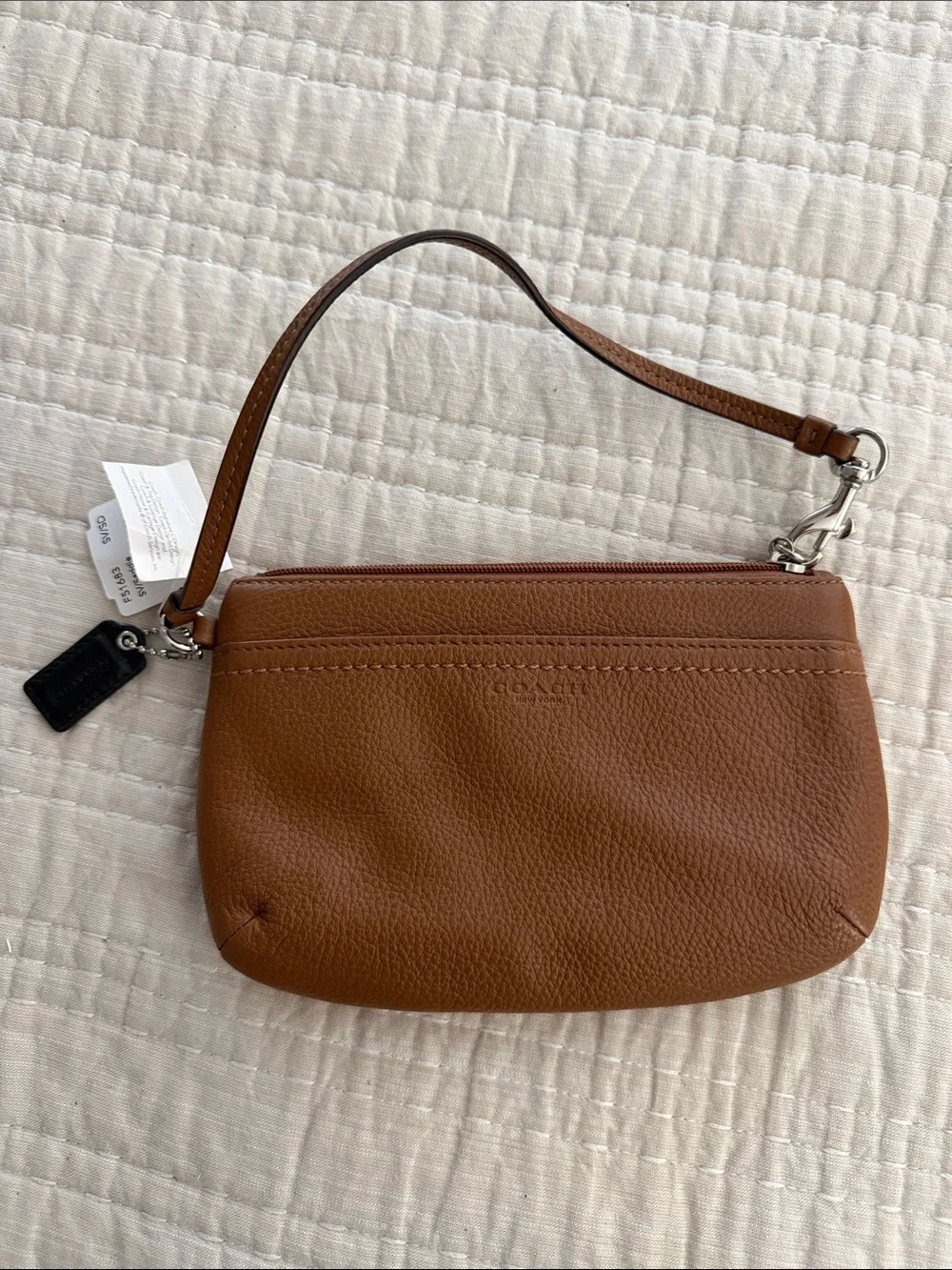 Coach compact wristlet