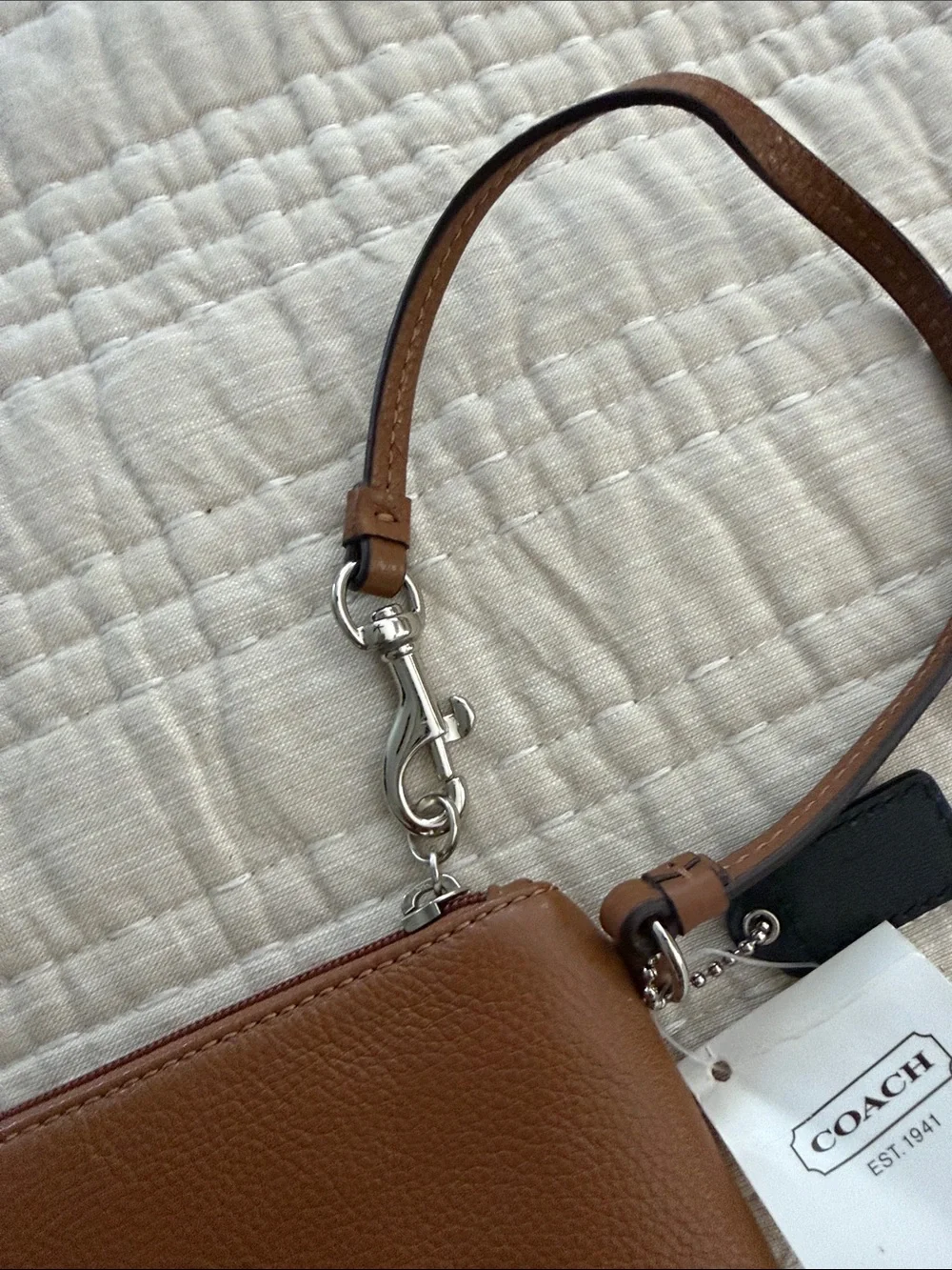 Coach compact wristlet