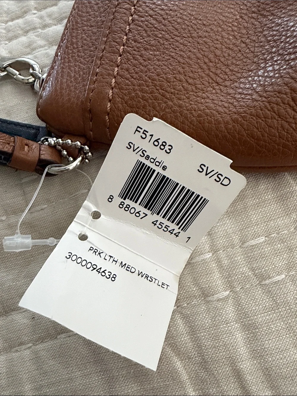 Coach compact wristlet