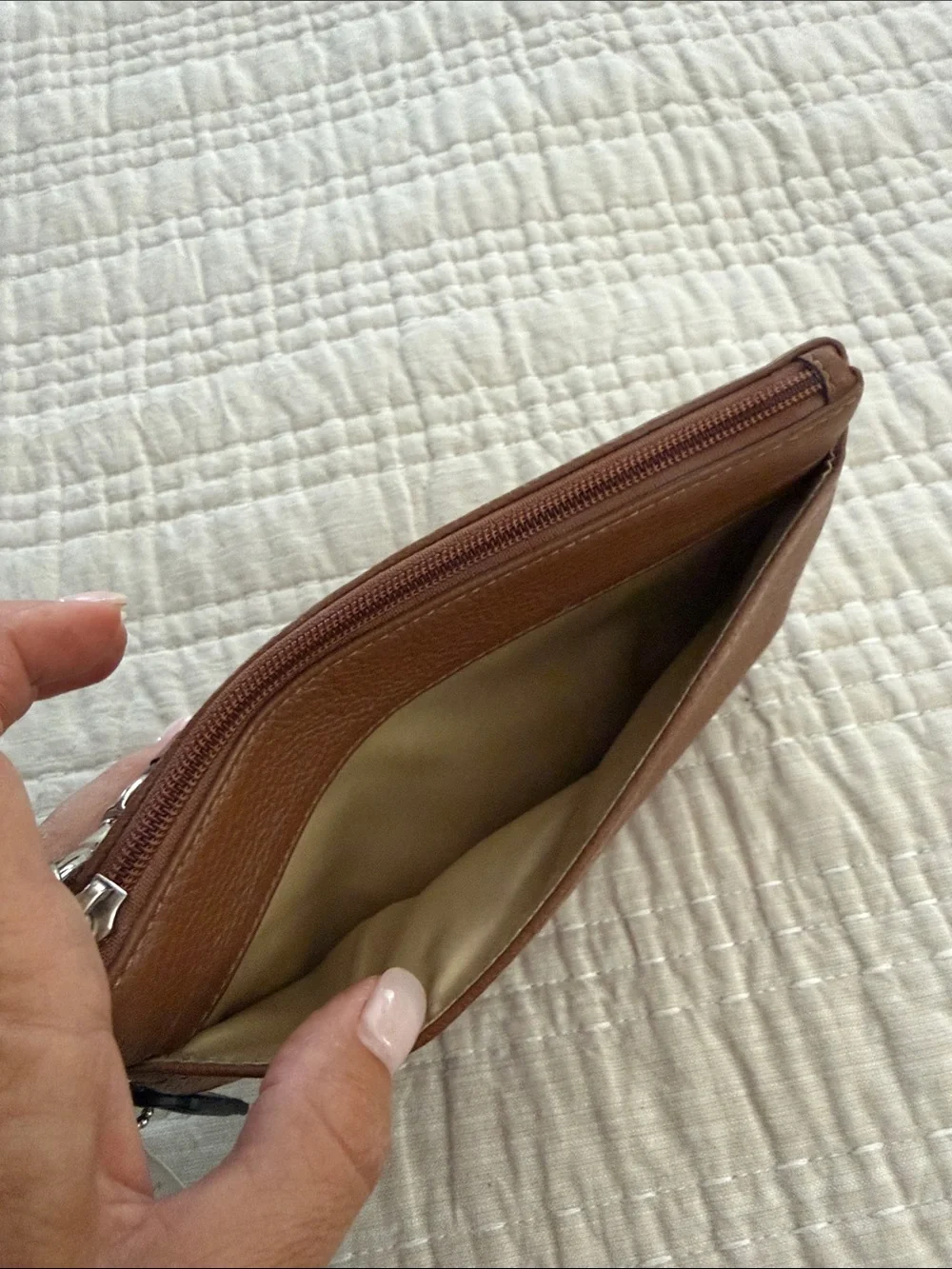 Coach compact wristlet