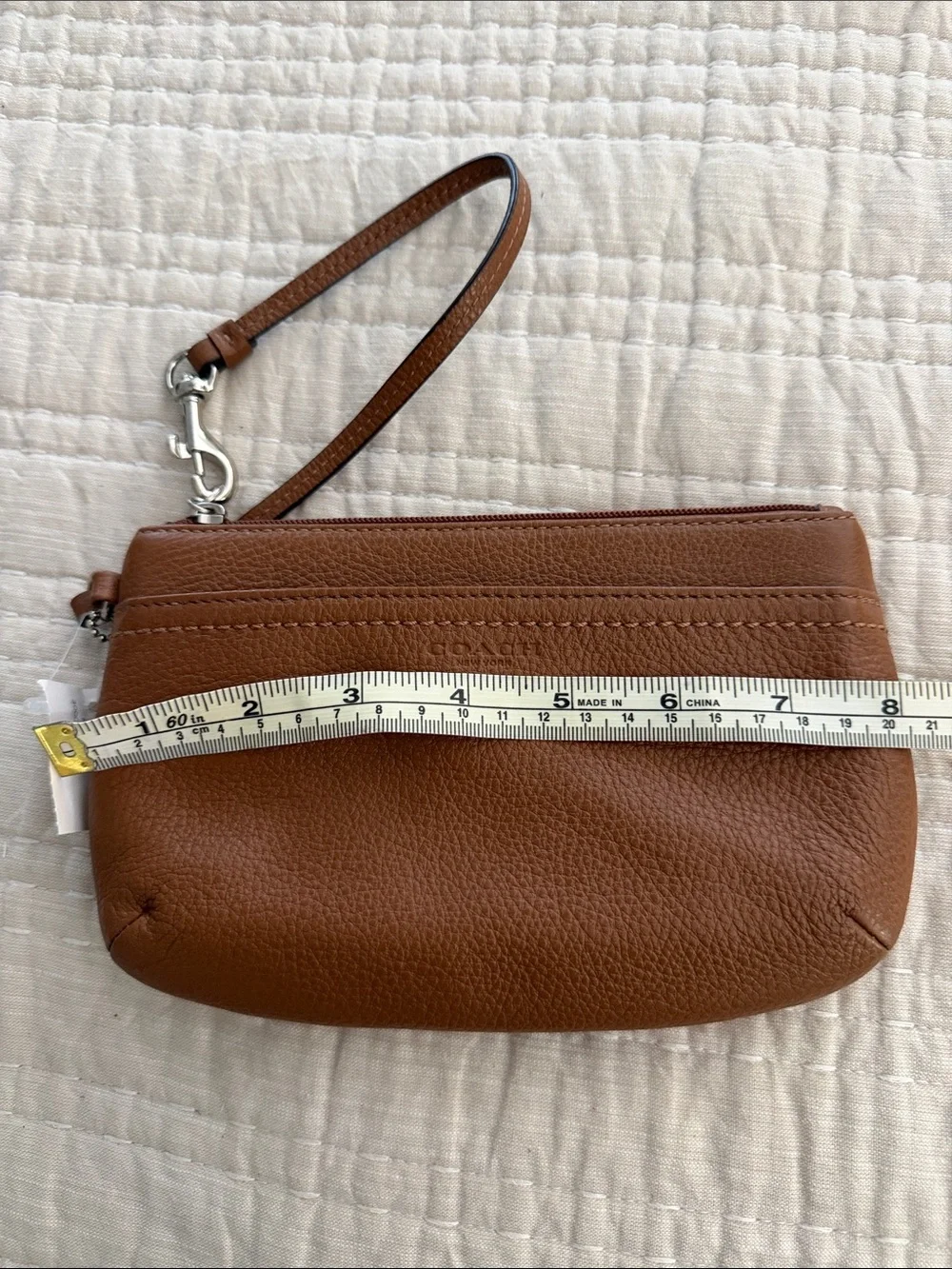 Coach compact wristlet