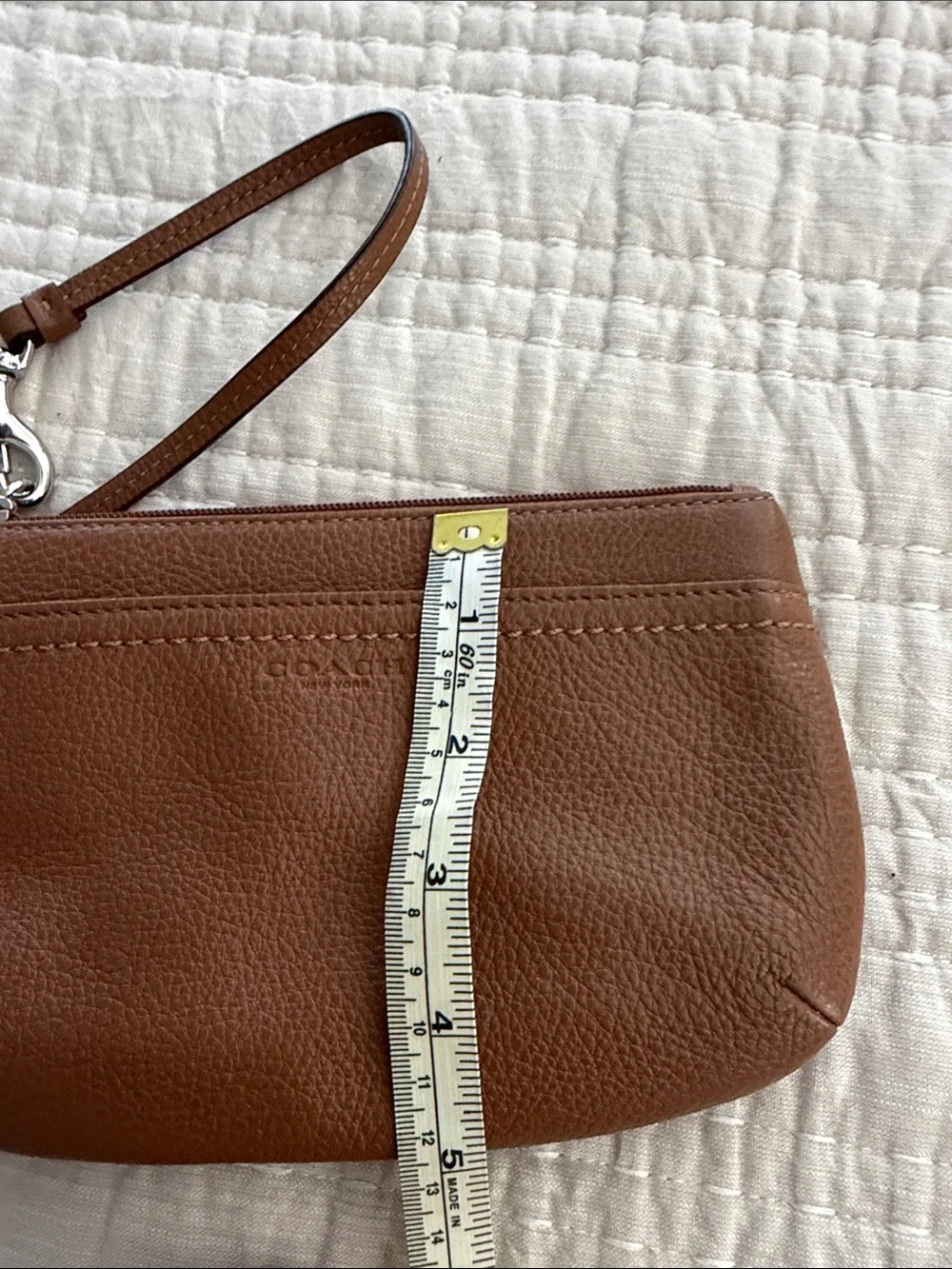 Coach compact wristlet
