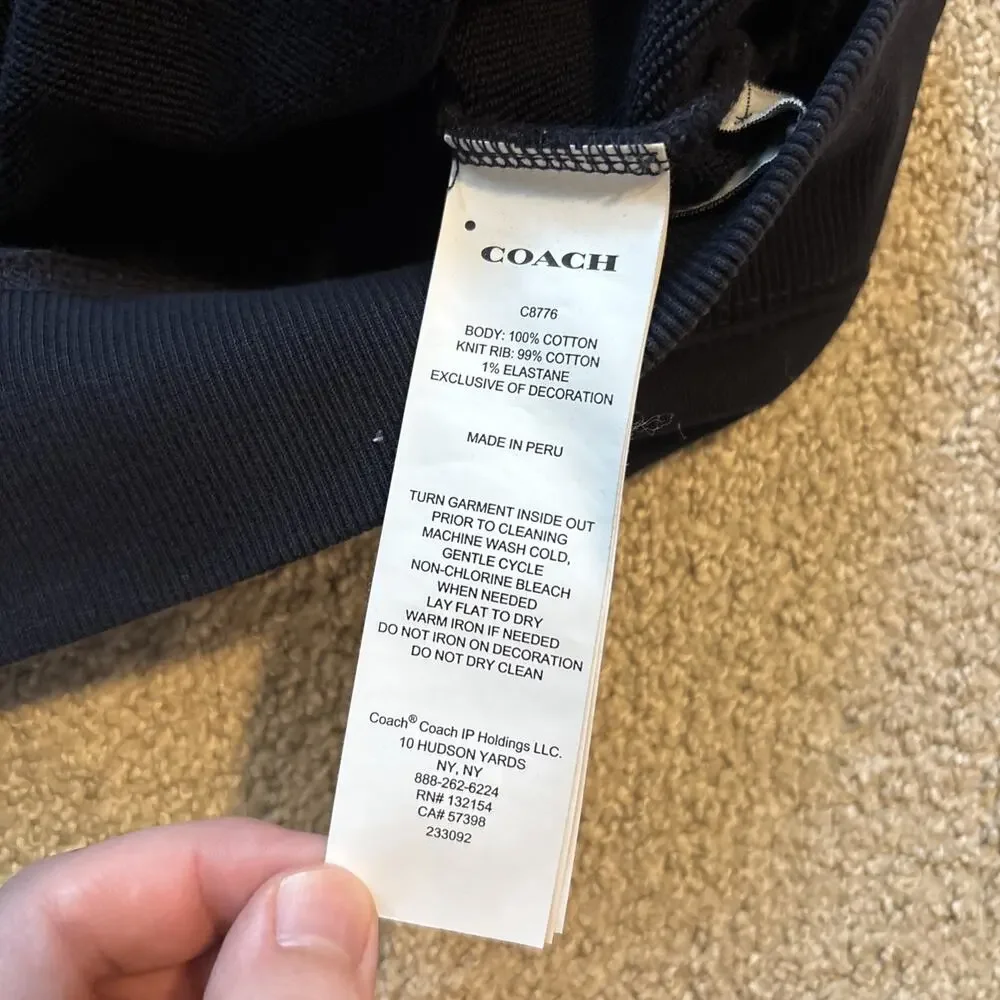 Coach women navy