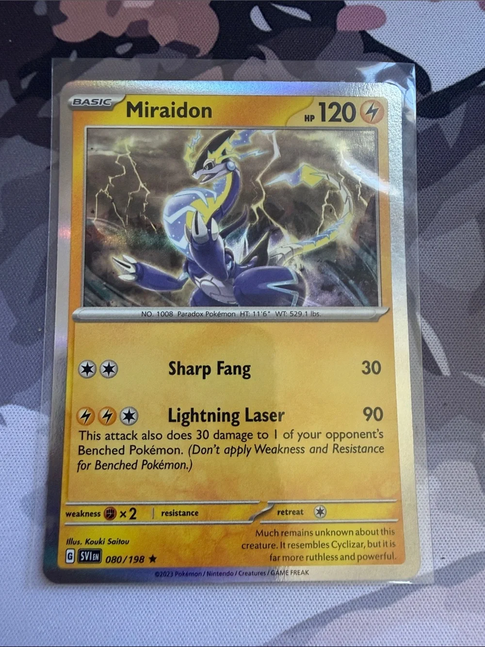 Pokemon miraidon pokémon