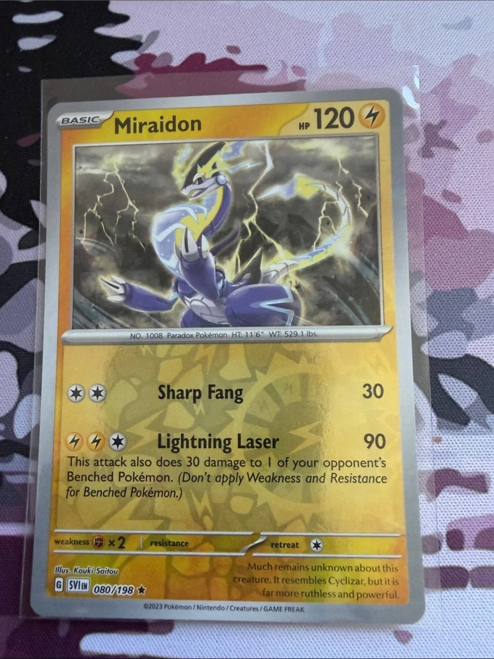 Pokemon miraidon pokémon