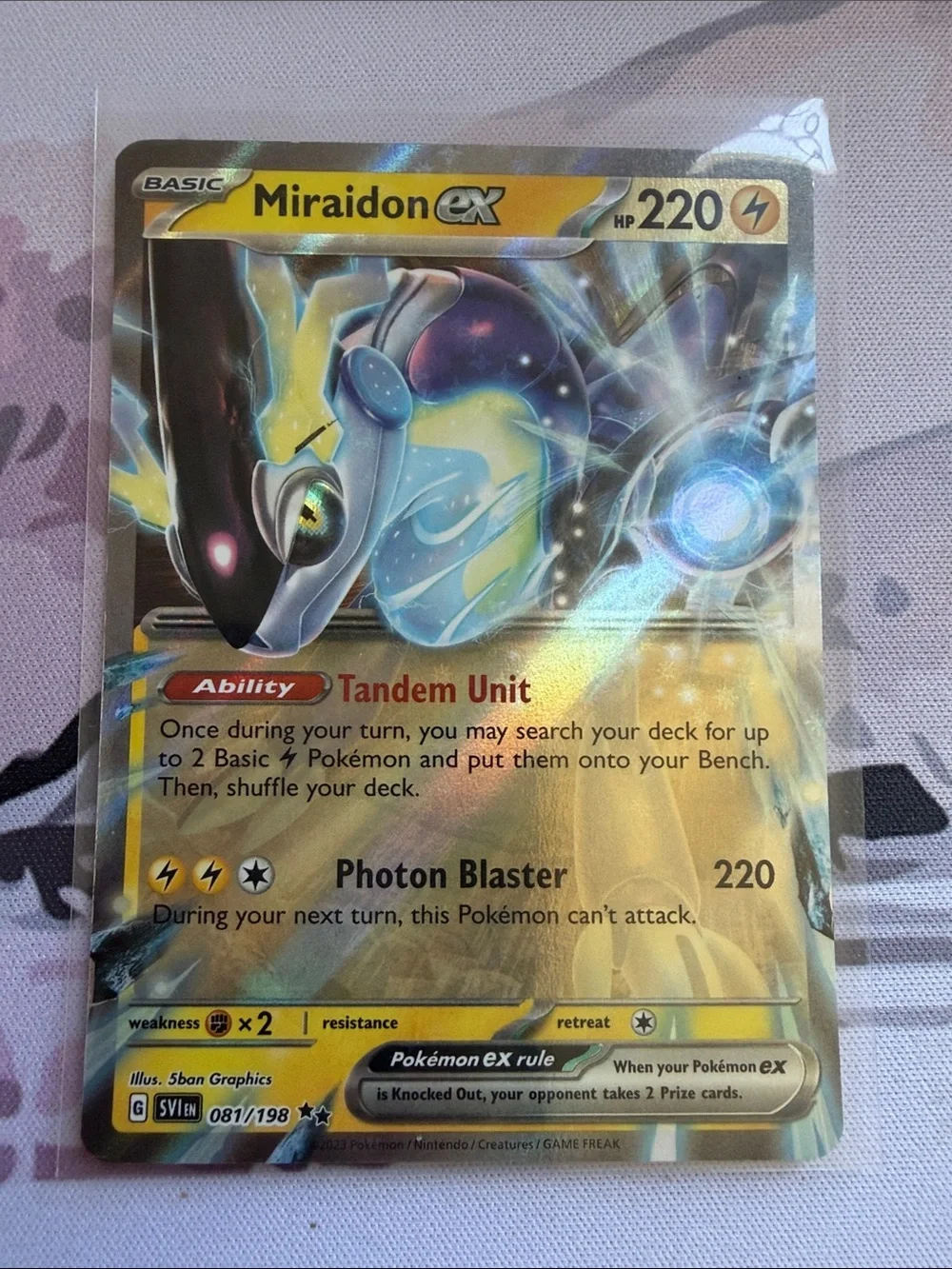 Pokemon miraidon pokémon