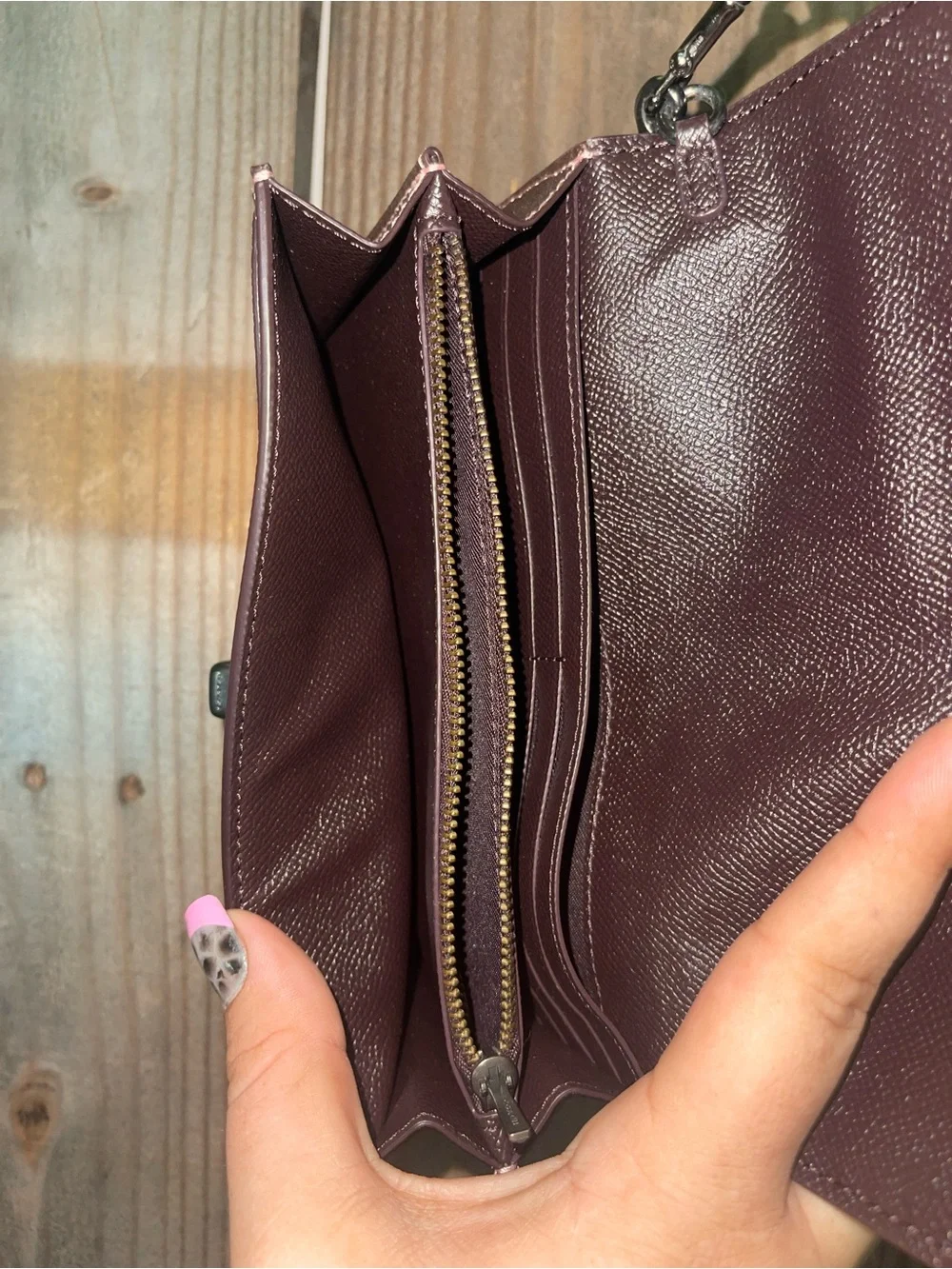 Coach compact crossbody
