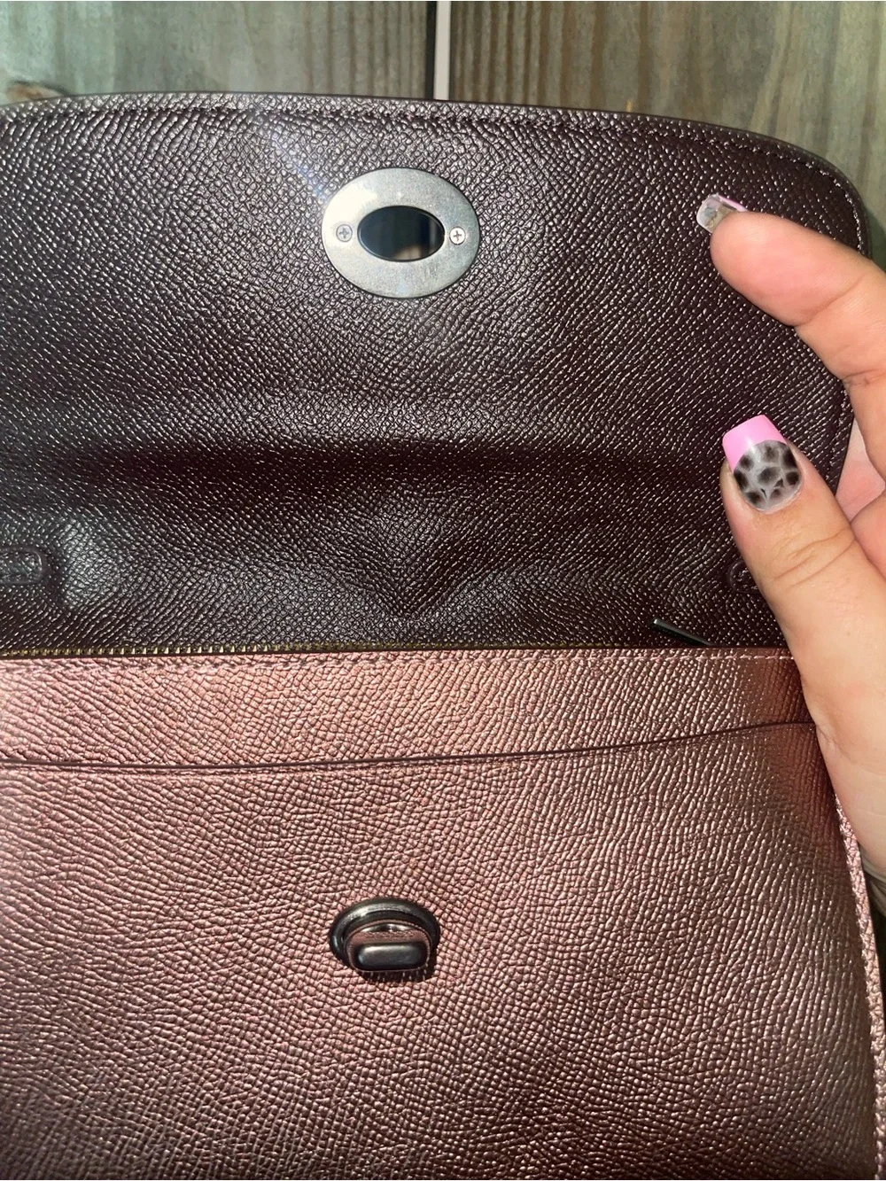Coach compact crossbody