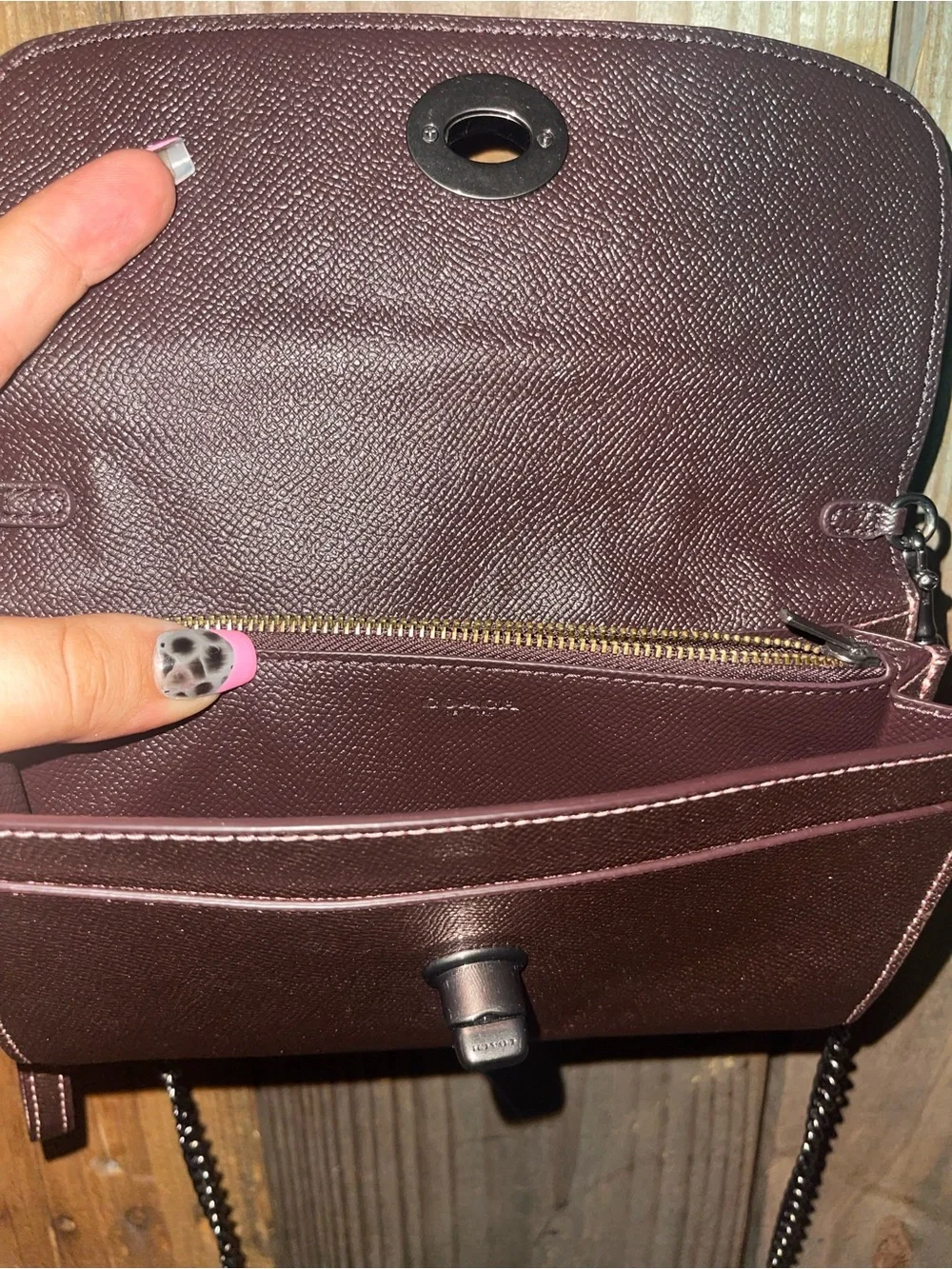 Coach compact crossbody