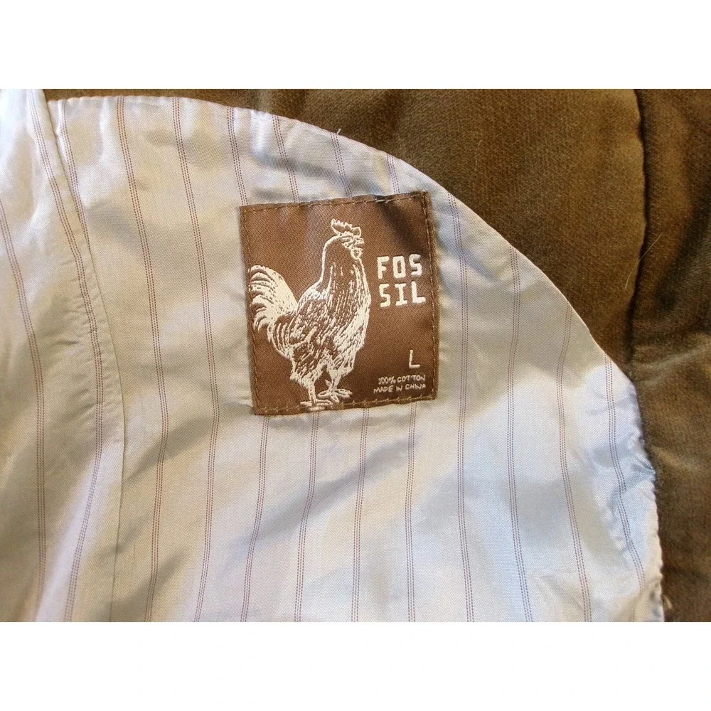 Fossil mens corduroy
