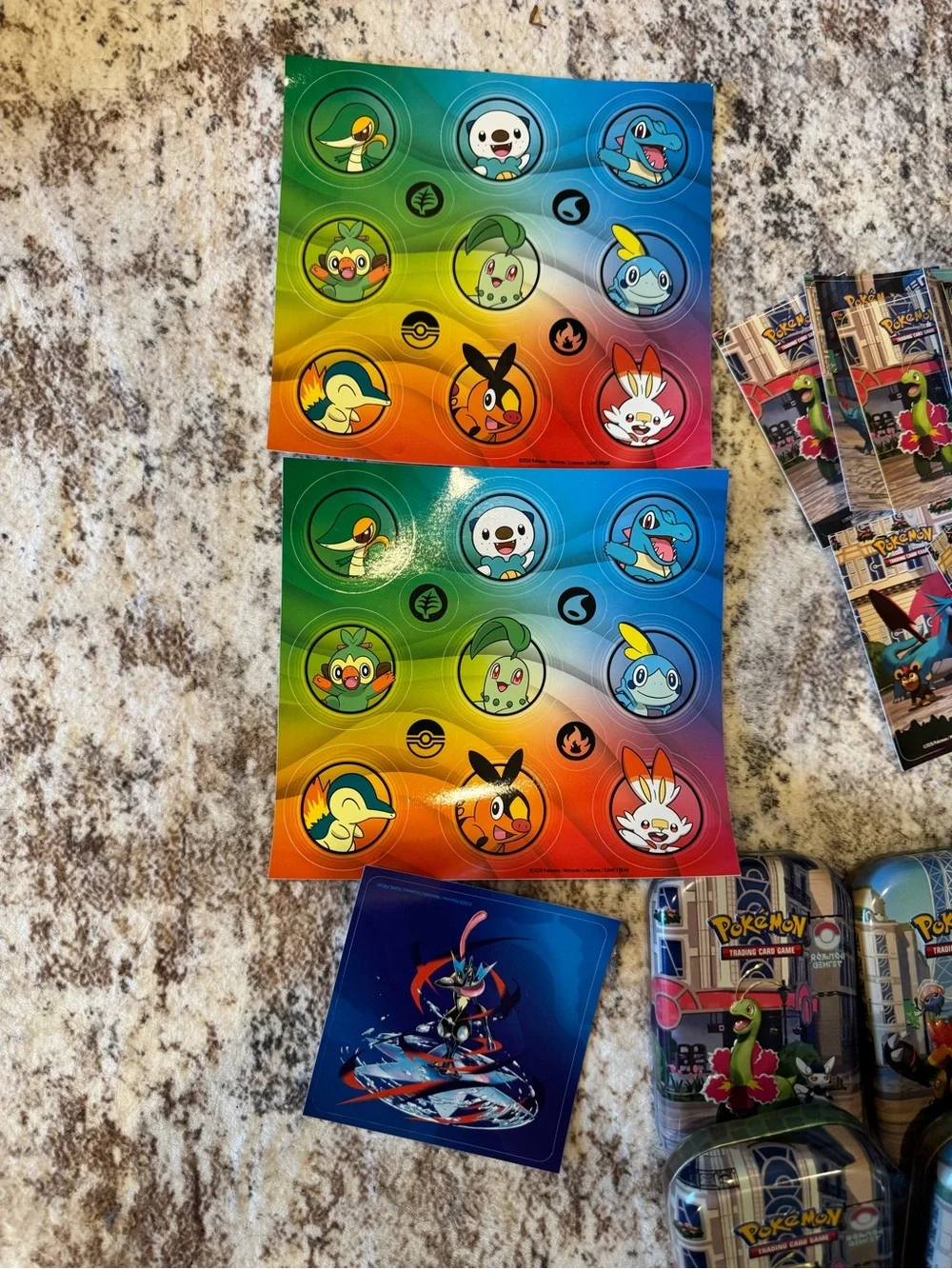 Pokemon tins designs