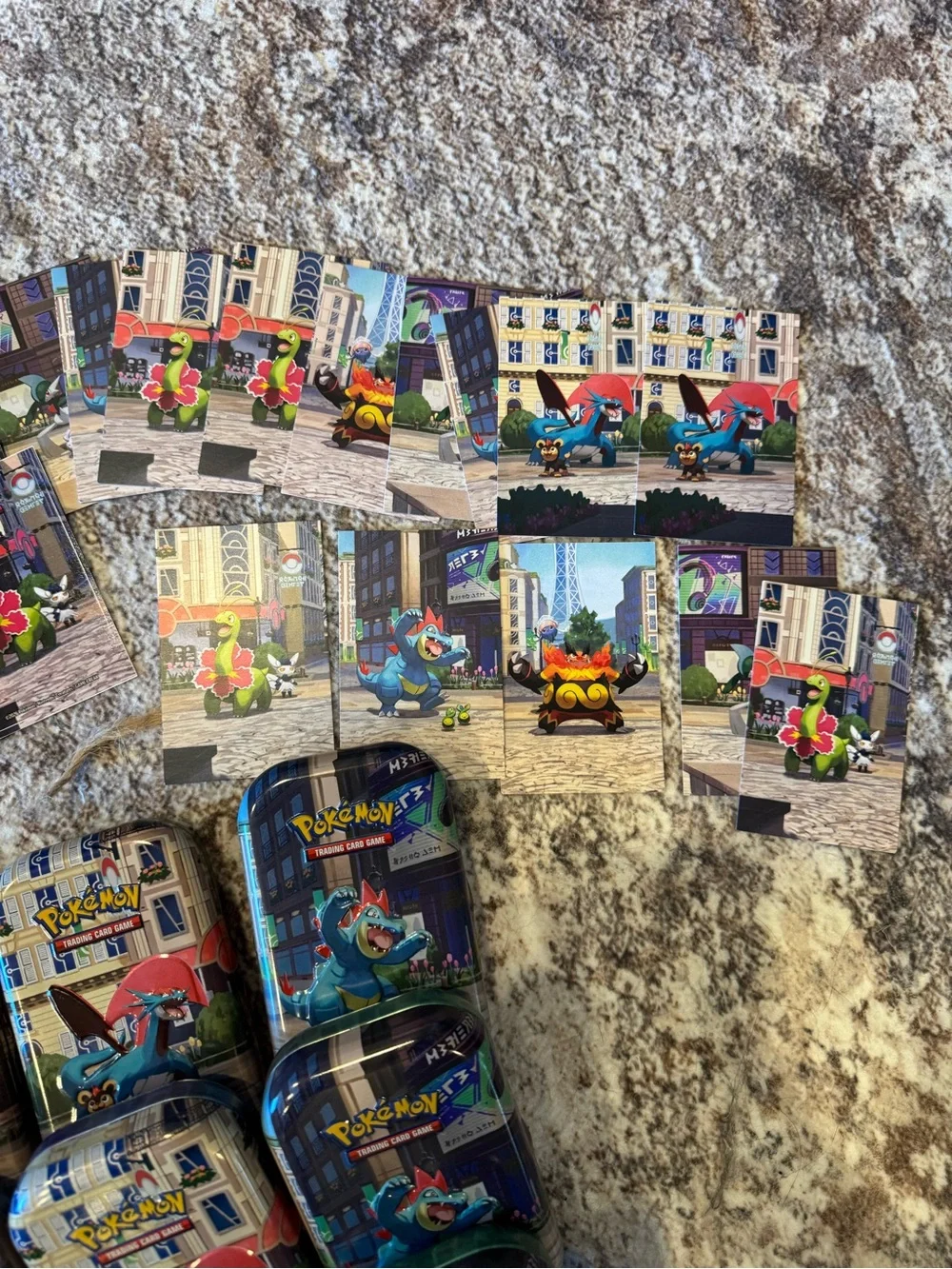 Pokemon official stickers colorful