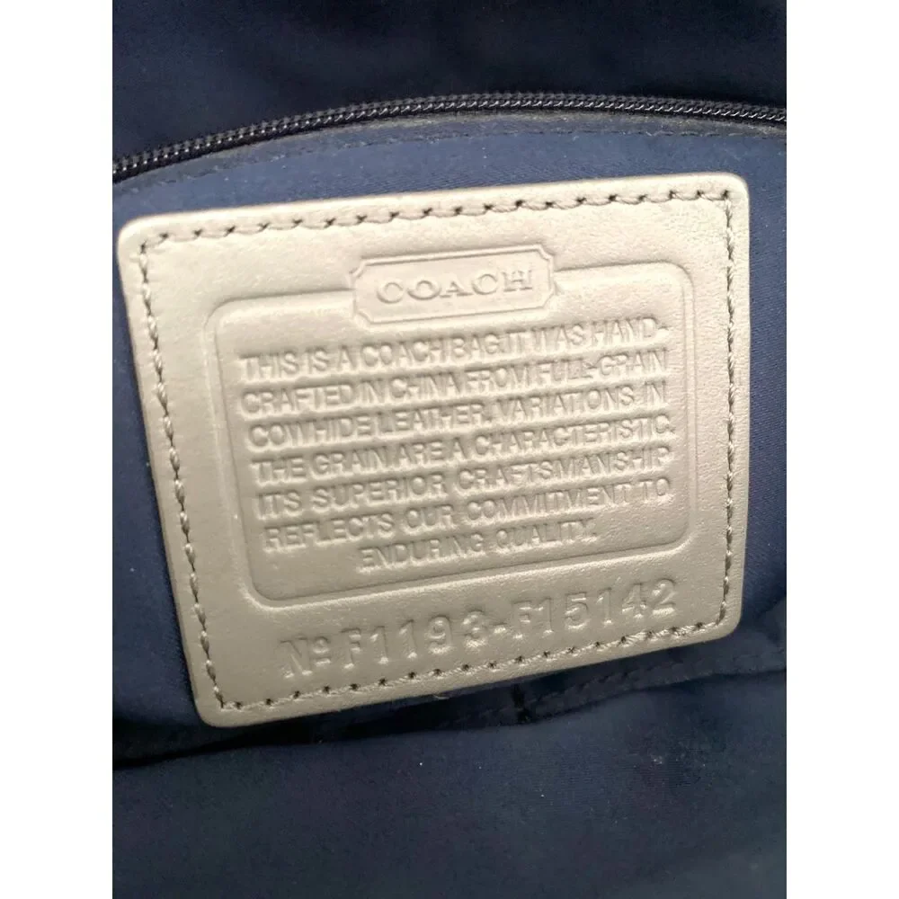 Coach signature stripe