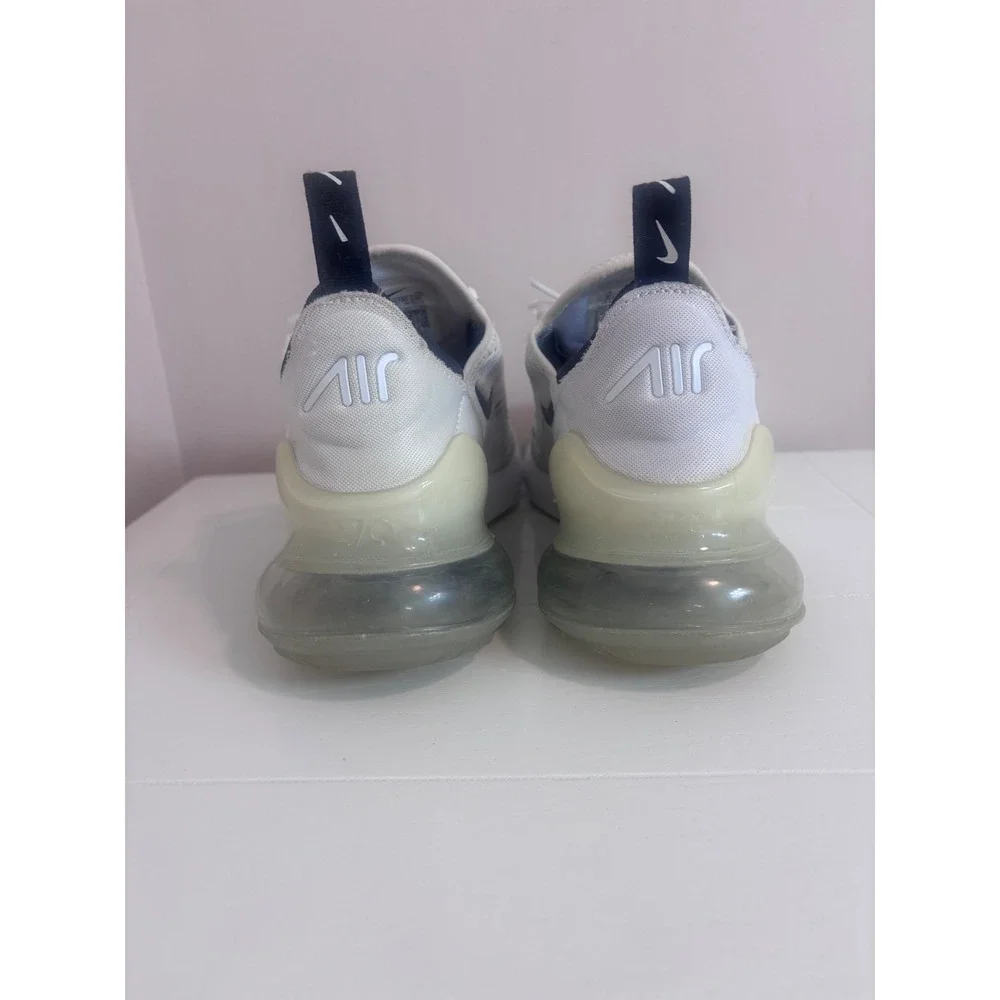 Nike Air Max 270 White and Black AH6789-100 Womens Running Shoes Size 8