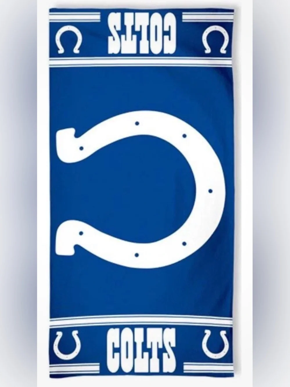 McArthur NFL Indianapolis Colts beach towel