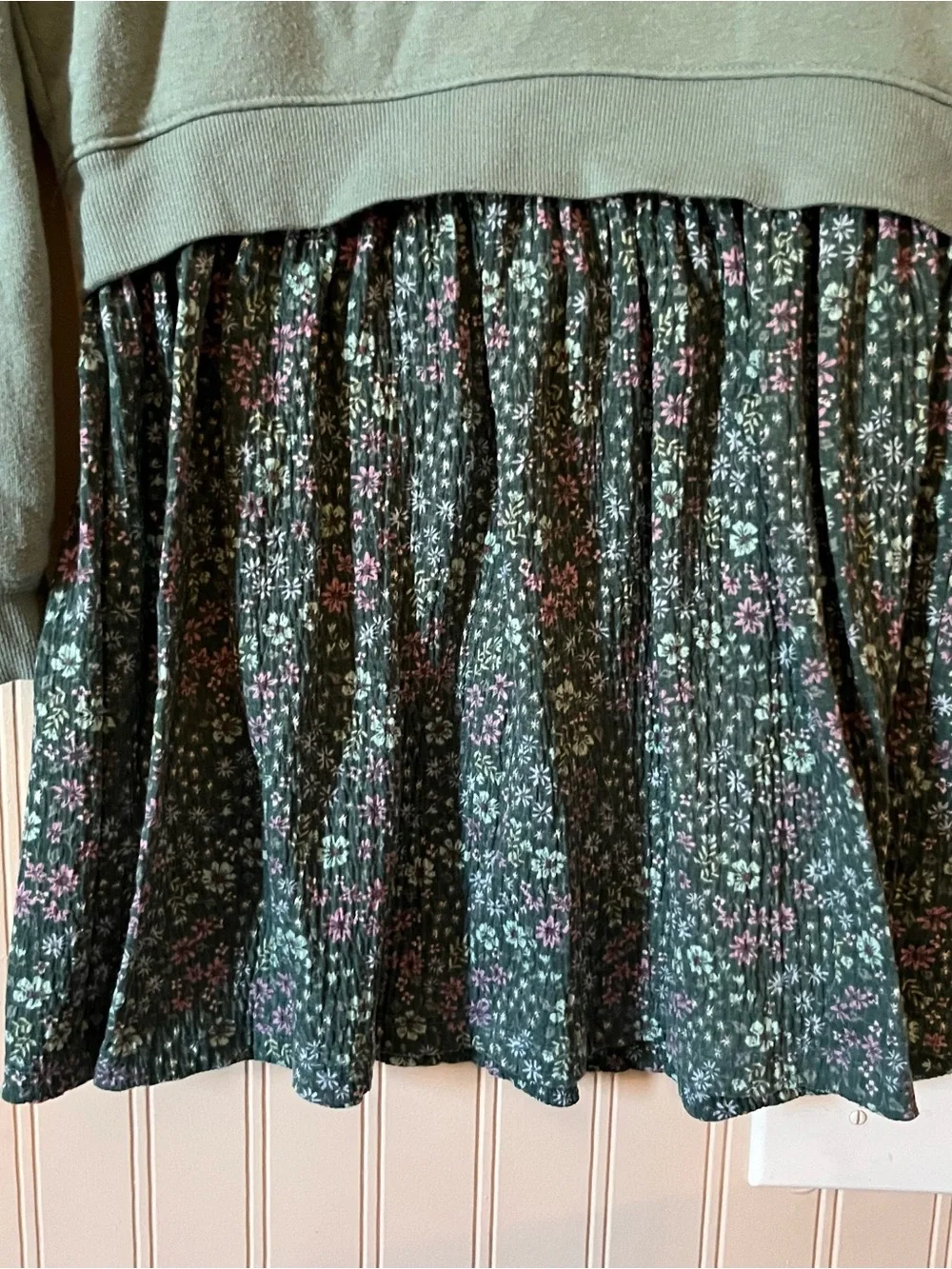 Jumping Beans Disney Minnie Mouse twofer sweatshirt dress size 8