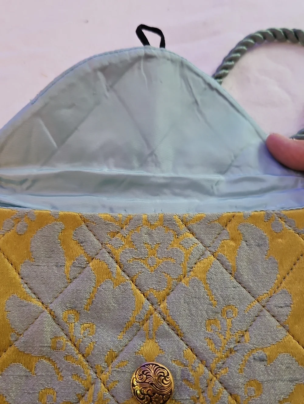 Handmade elegant quilted