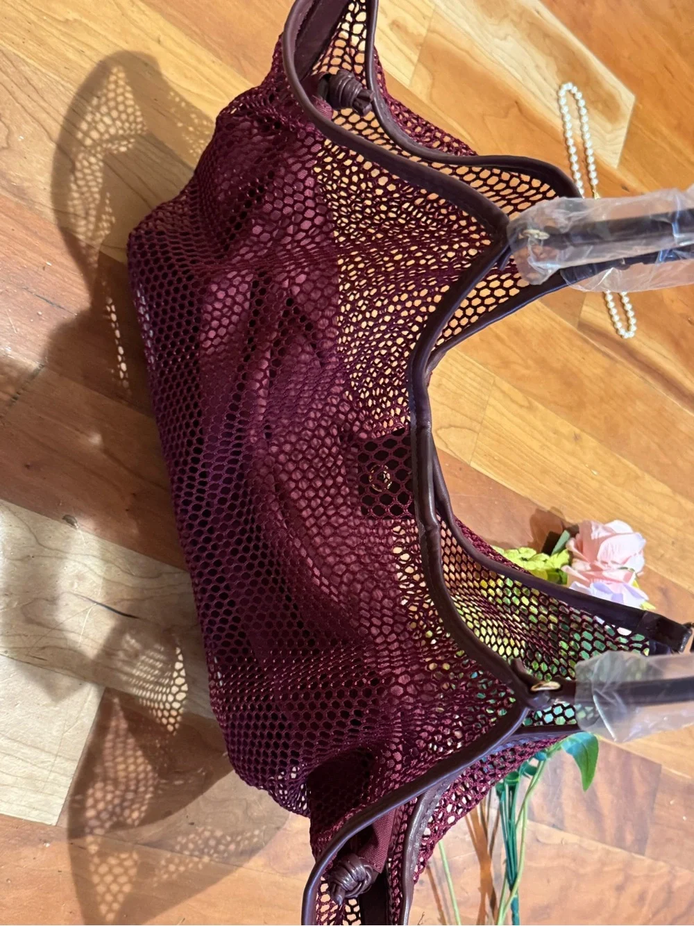 N/A stylish burgundy