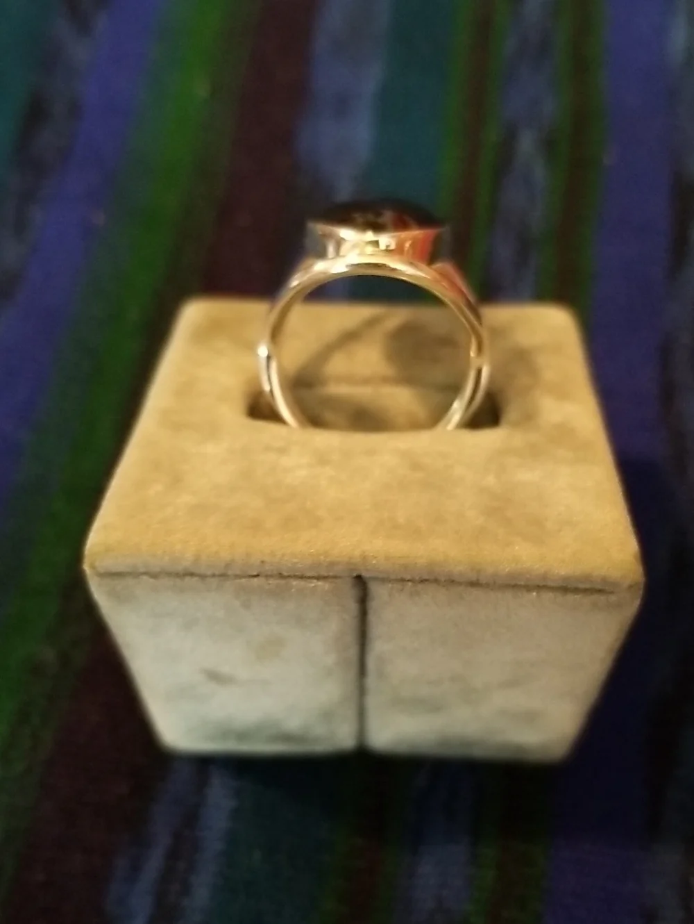 Silver and Onyx Ring