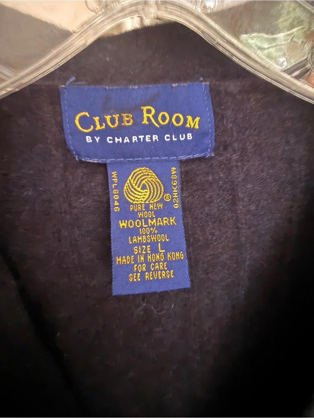 Club Room Dark Gray Ribbed Button-Front Vest