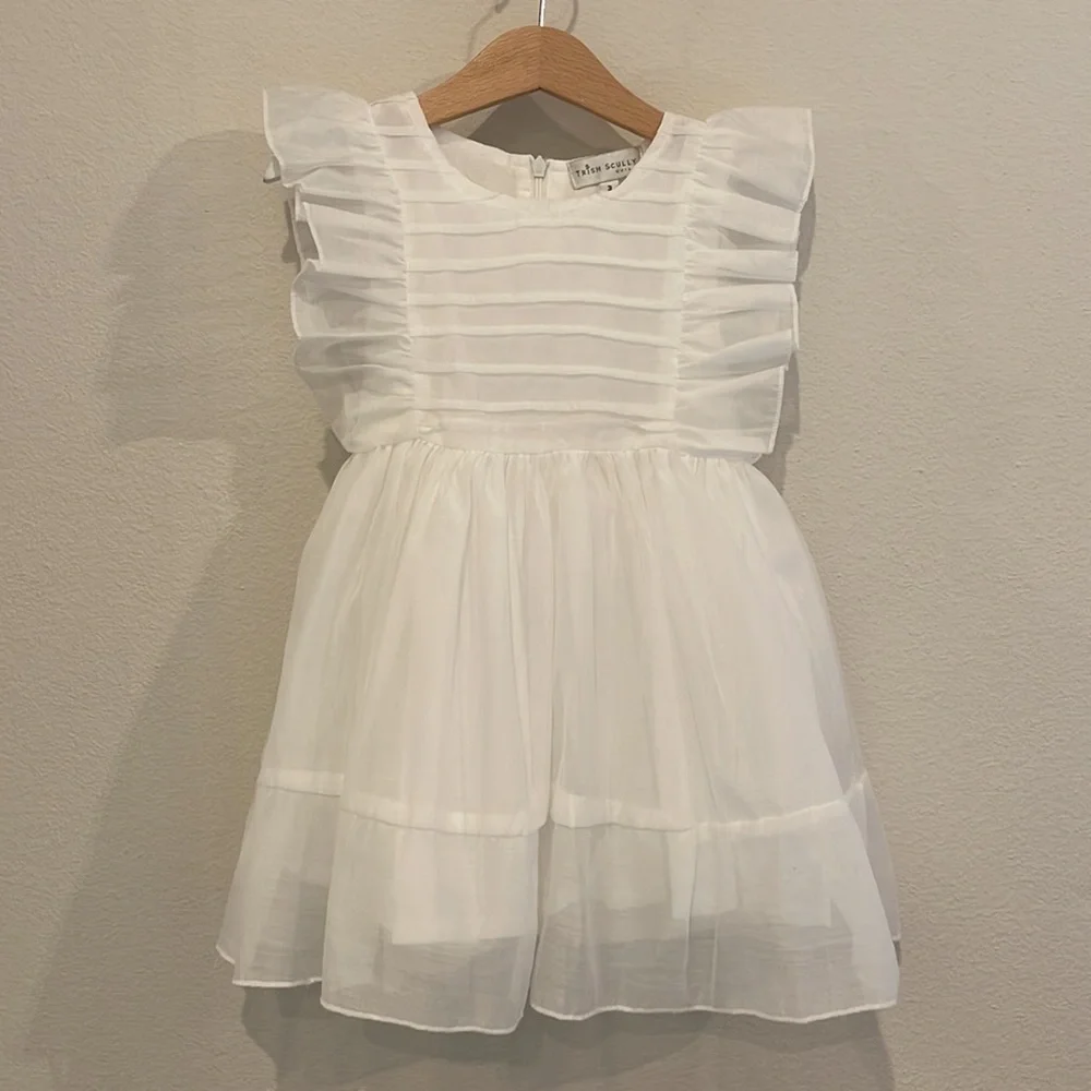 Trish Scully Child elegant white