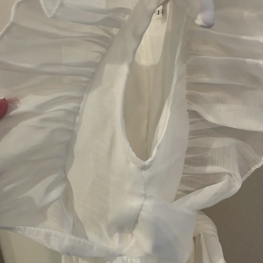 Trish Scully Child elegant white