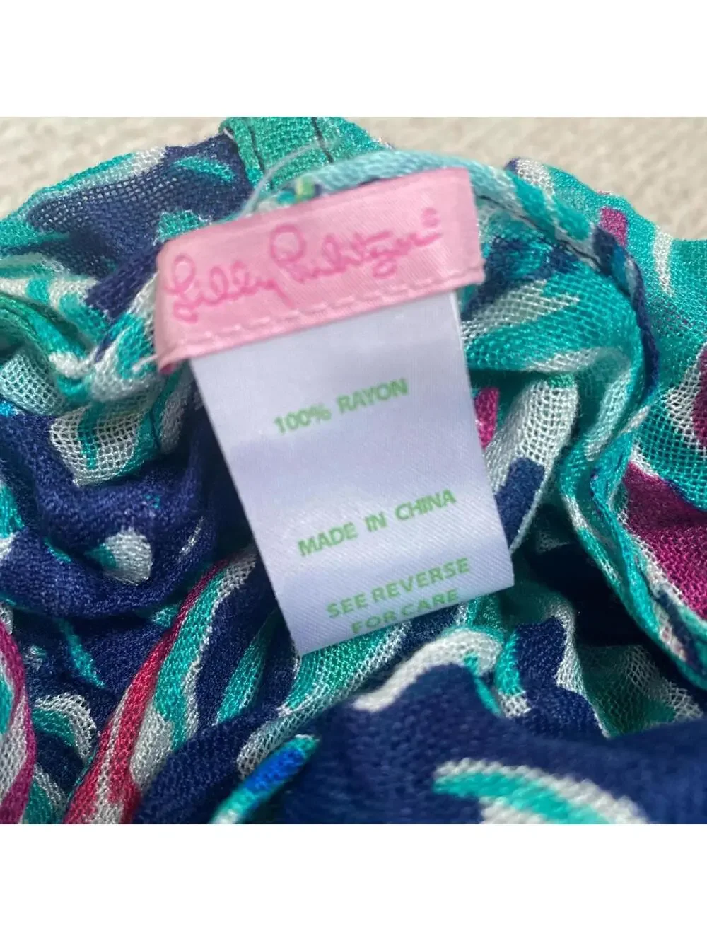 Lilly Pulitzer lightweight infinity