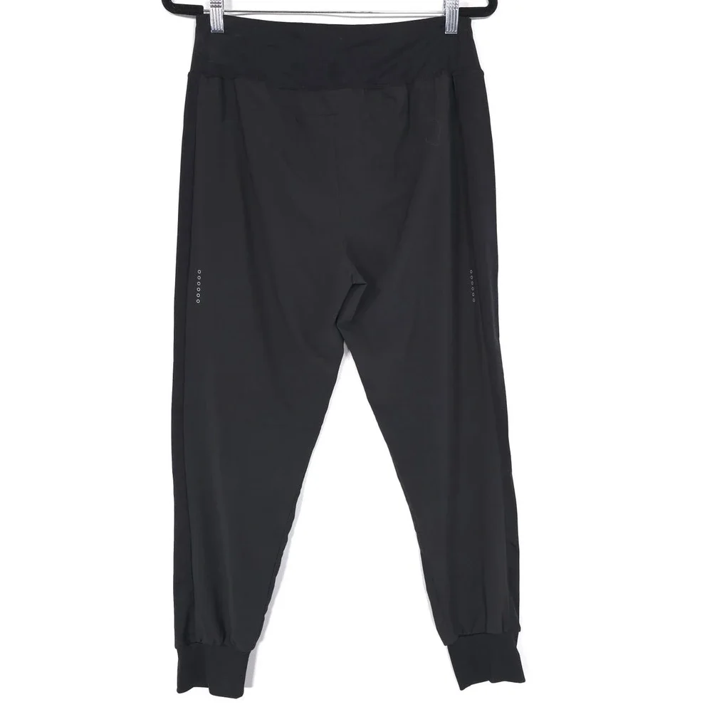 Nike Flex Essential Women's MEDIUM Running Pants Black Jogger Tapered AQ9715-010