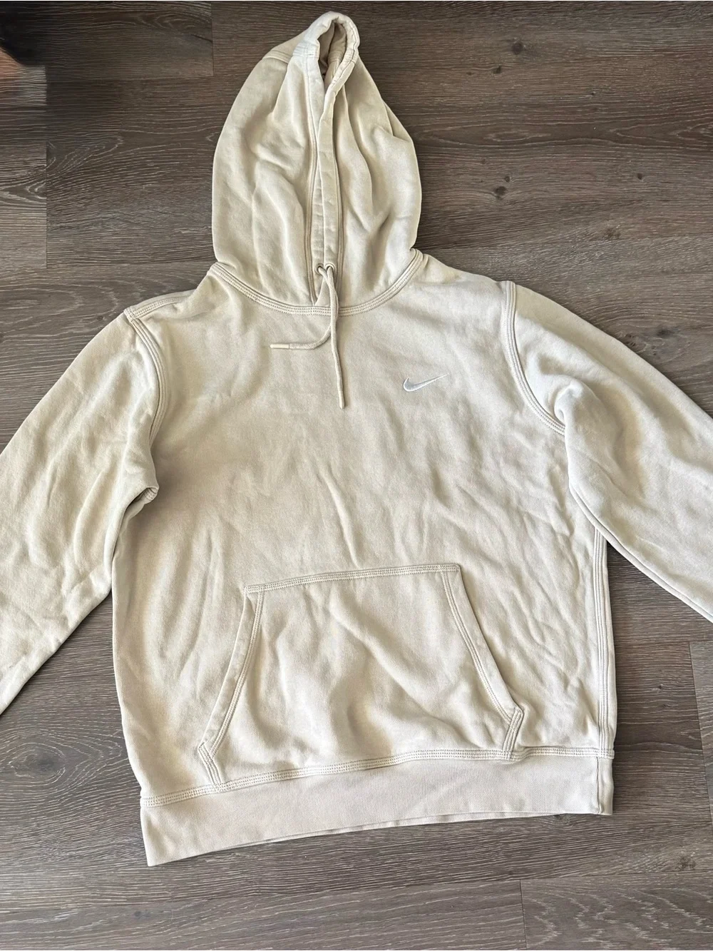 Nike Light Beige Hoodie