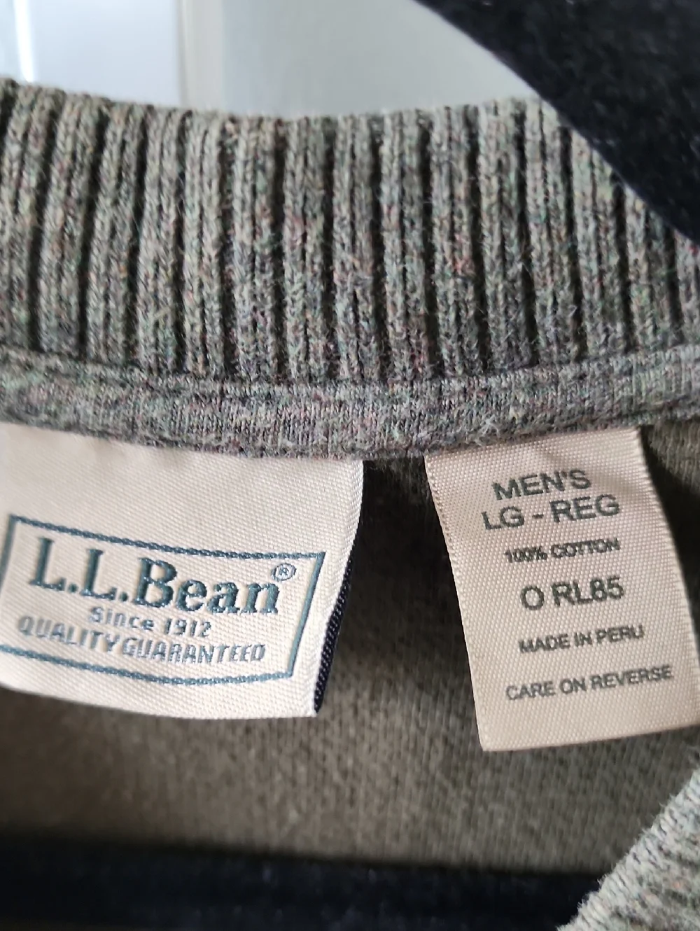 L.L. Bean lightweight knit