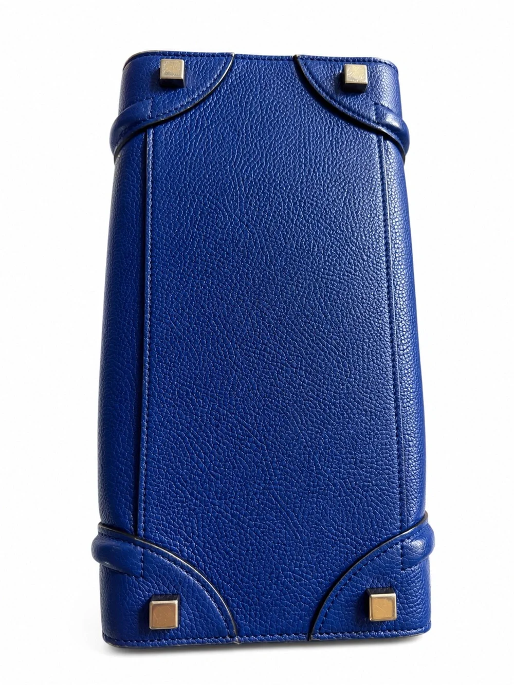 Blue Micro Luggage Tote