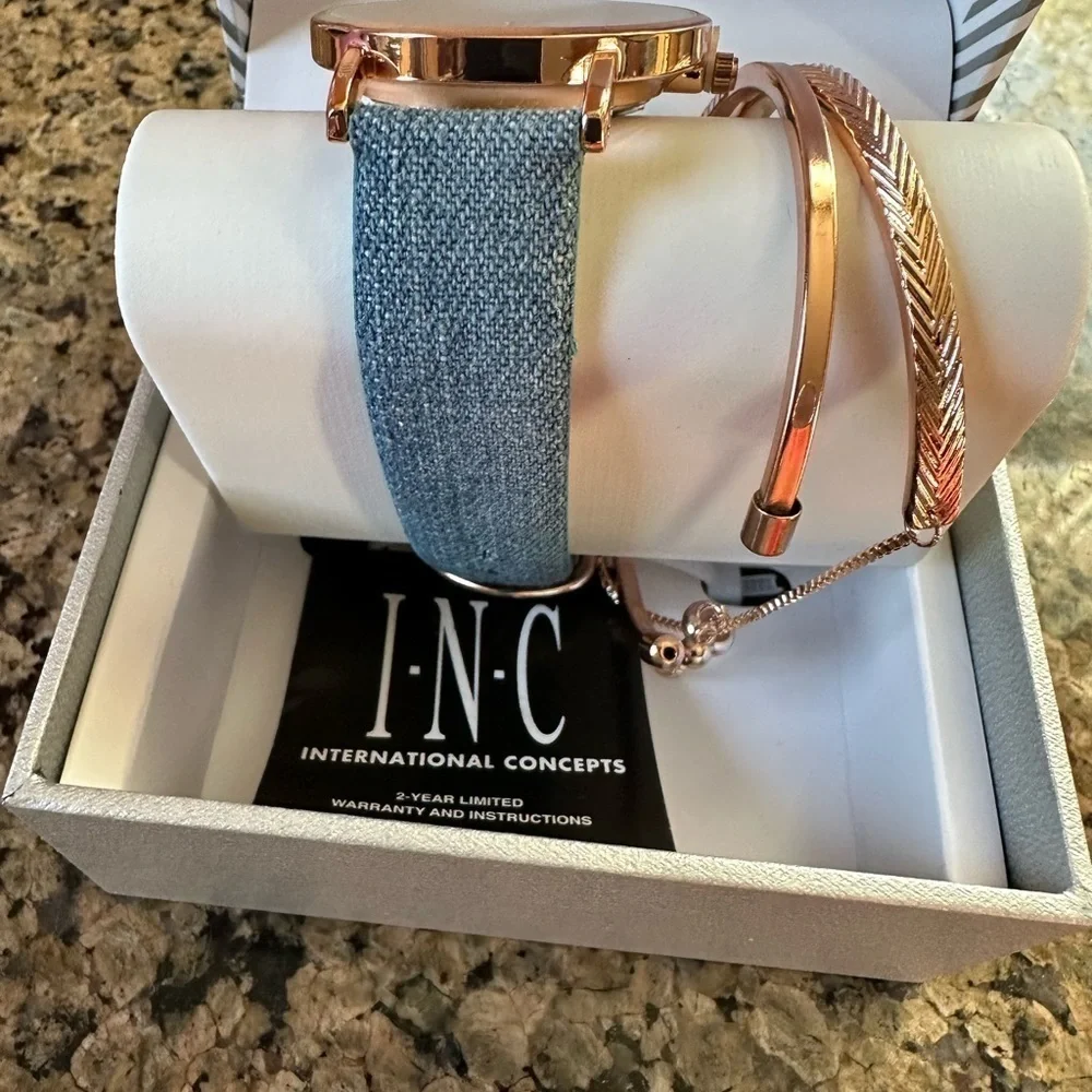 INC International Concepts warm gold