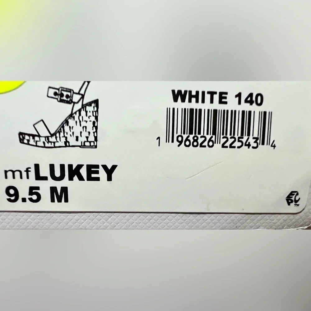 NEW Marc Fisher LUKEY Wedge - White 9.5