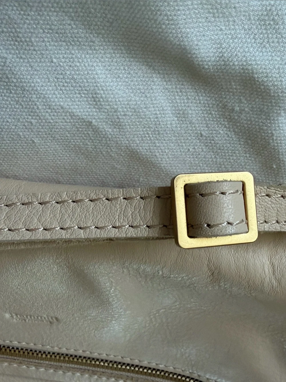 Hammitt VIP Leather Crossbody with Gold Hardware