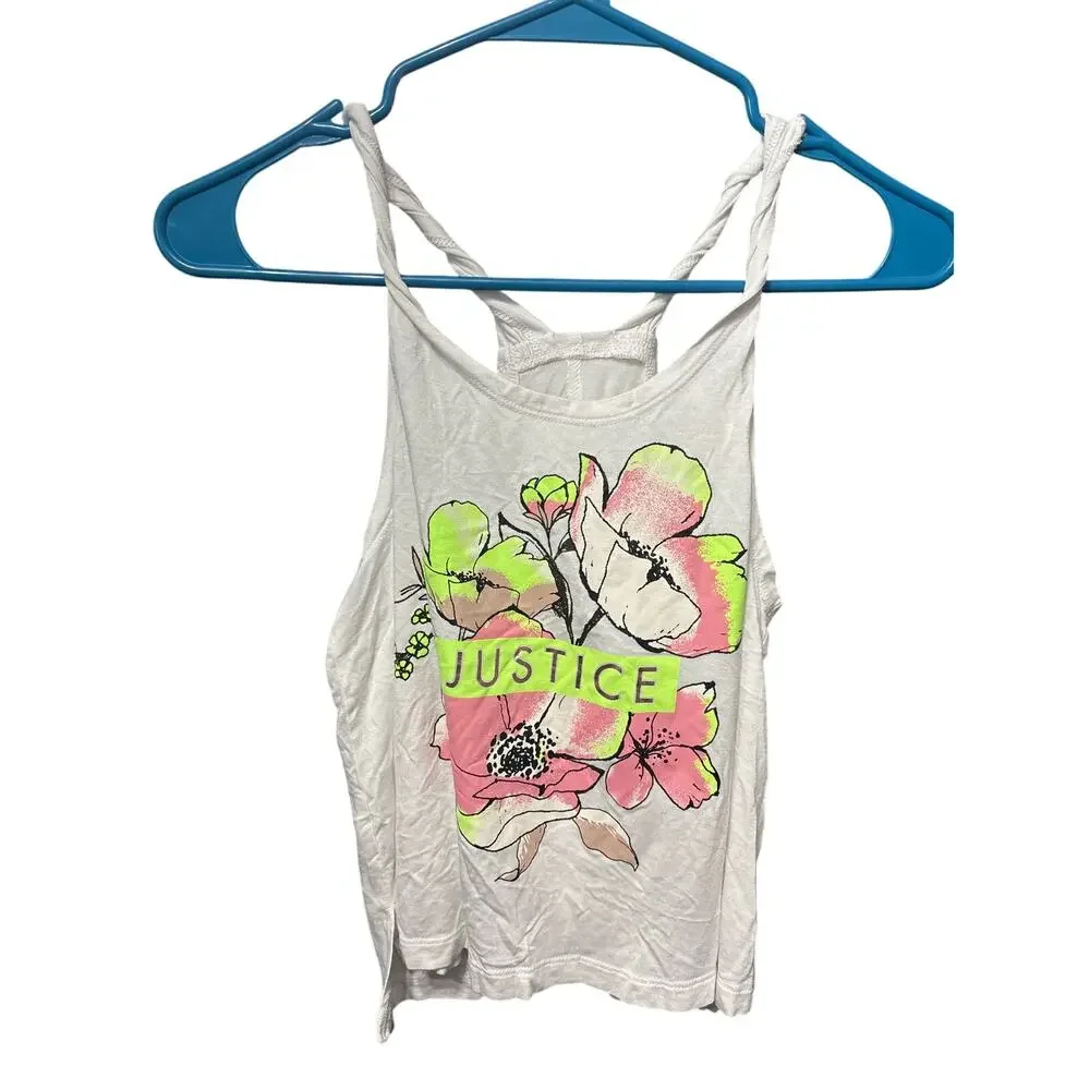 $5/15White Justice Tank - M (10)