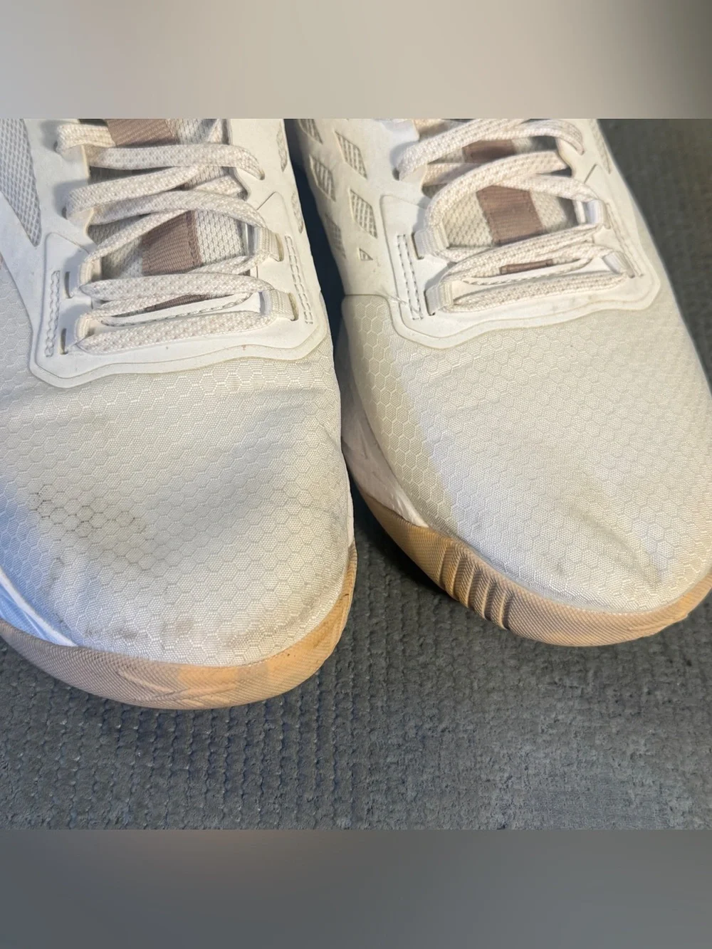 Reebok spots size