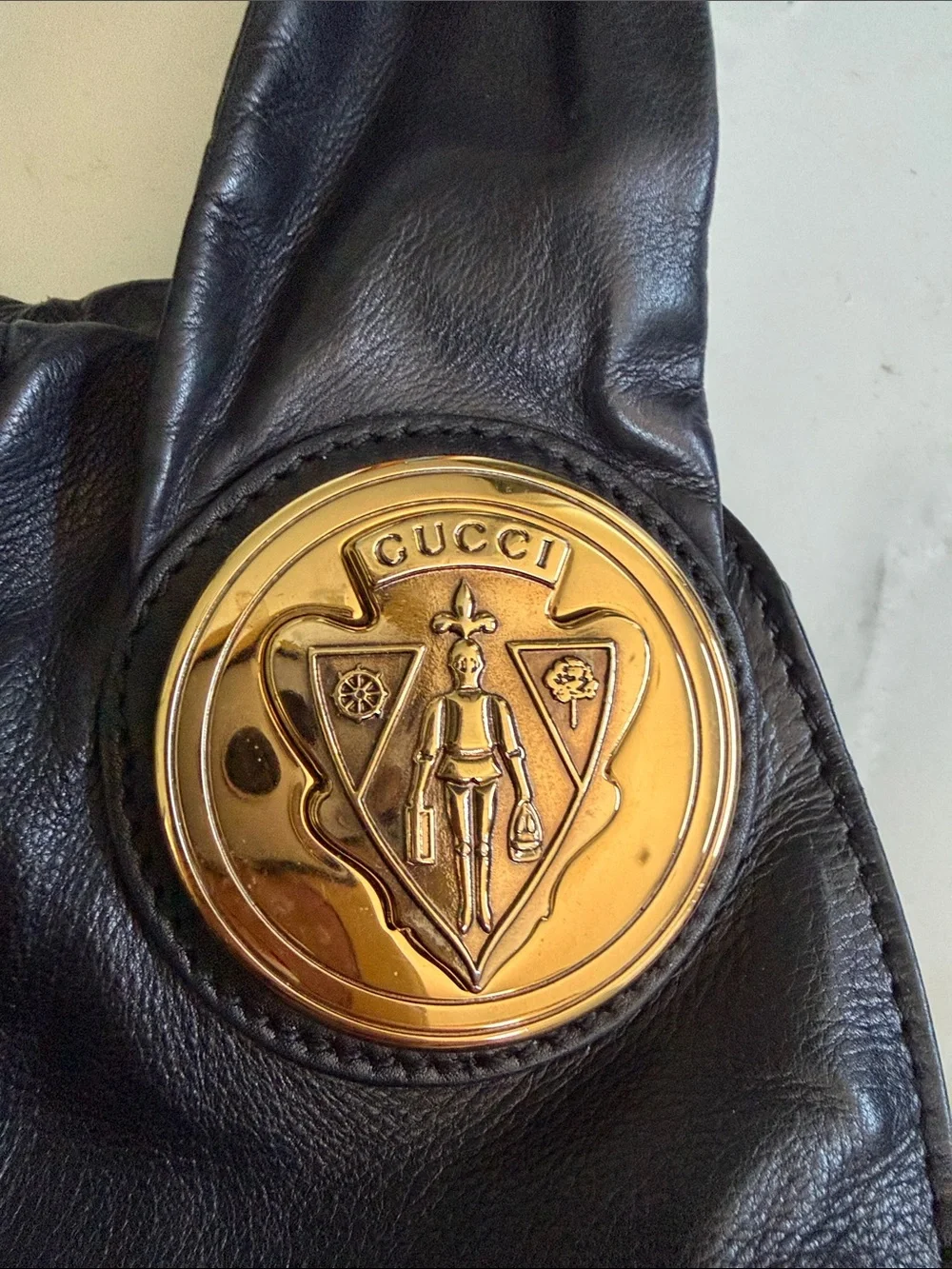 Gucci soft pleated