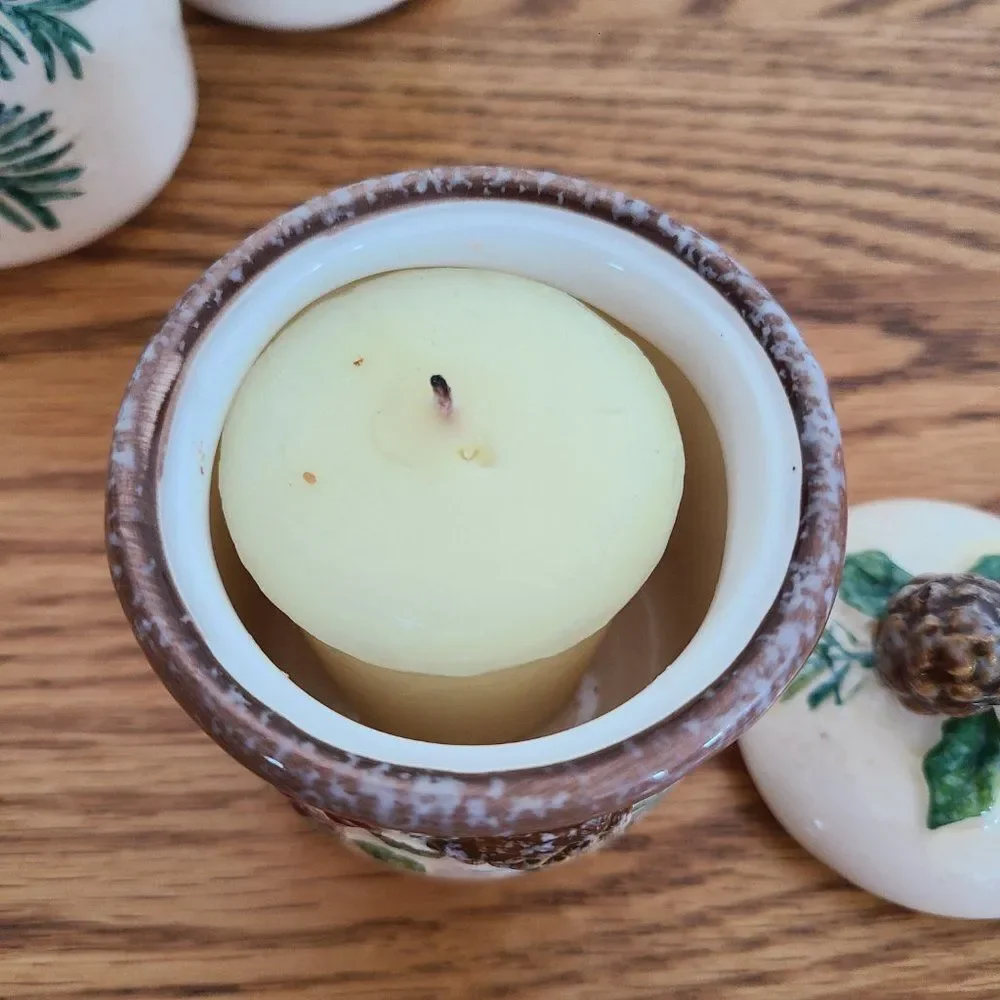 Yankee Candle winter pinecone