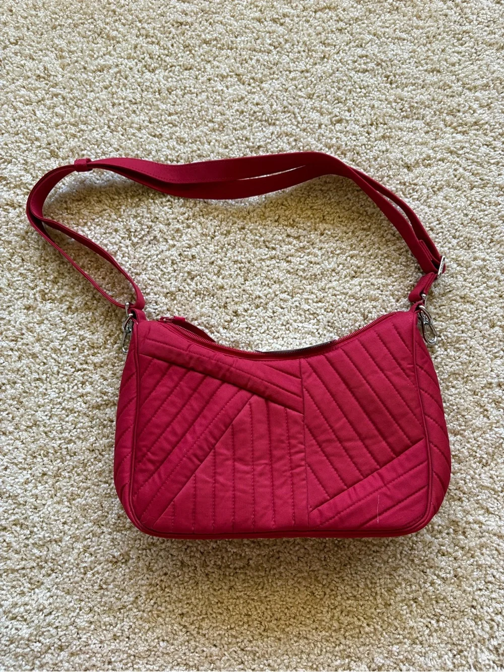 Vera Bradley compact quilted