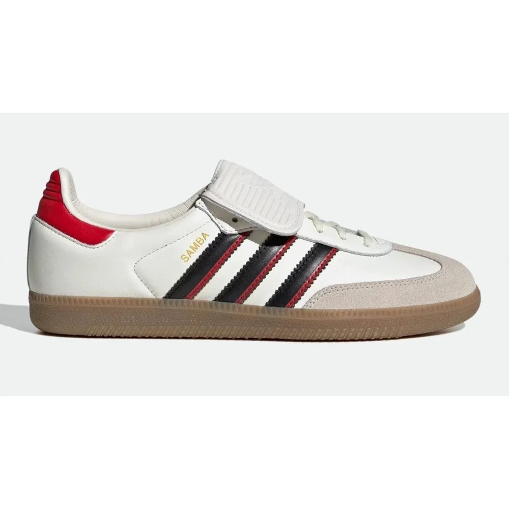 Adidas Samba LT Men's Size 8.5 White Black Better Scarlet JQ5124 NEW