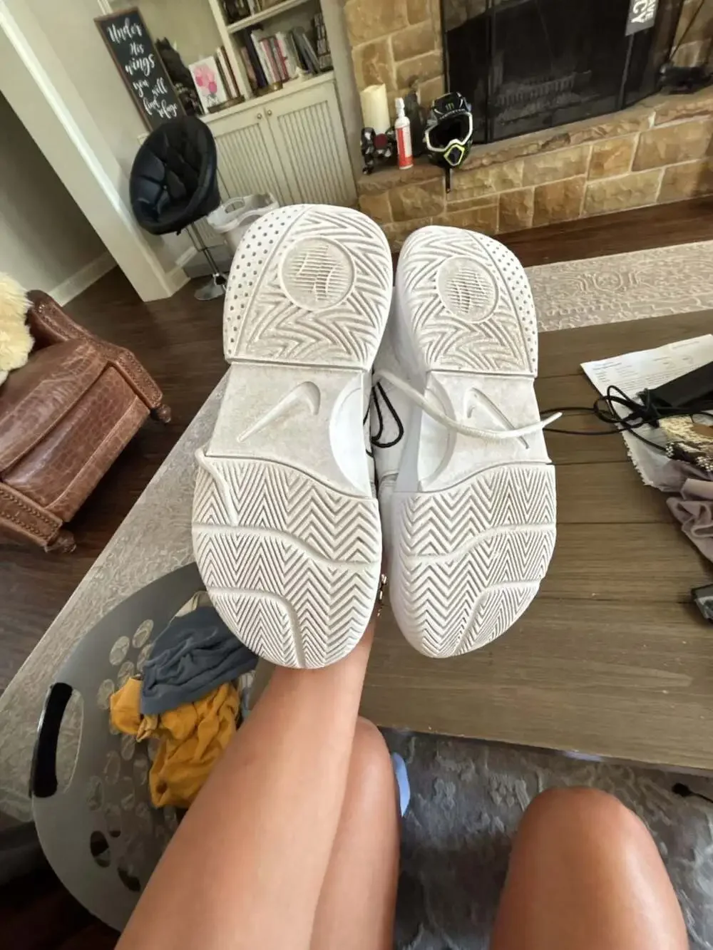 Nike upper lining exterior