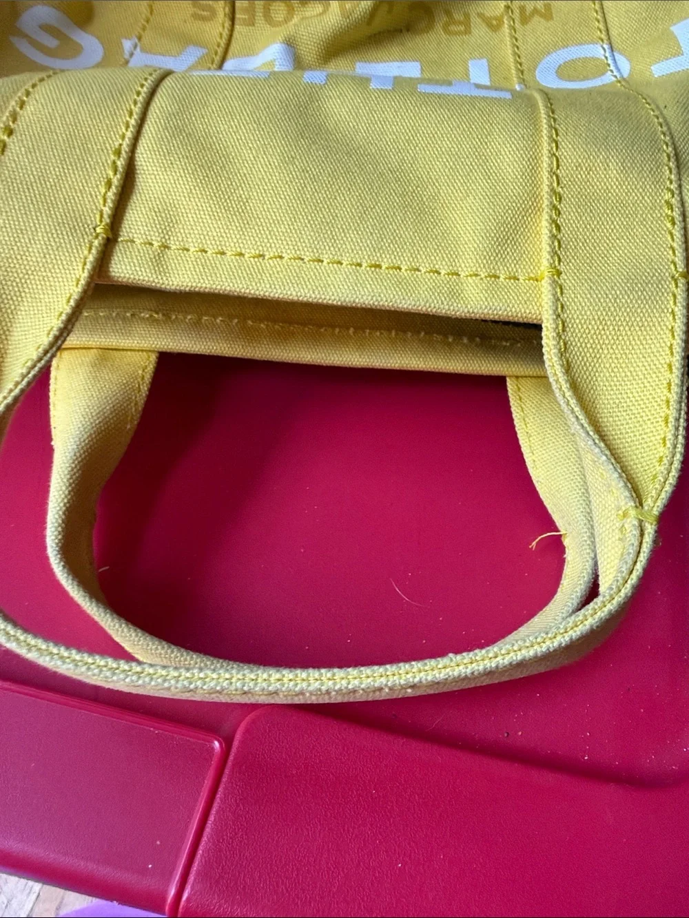 Marc Jacobs bright yellow