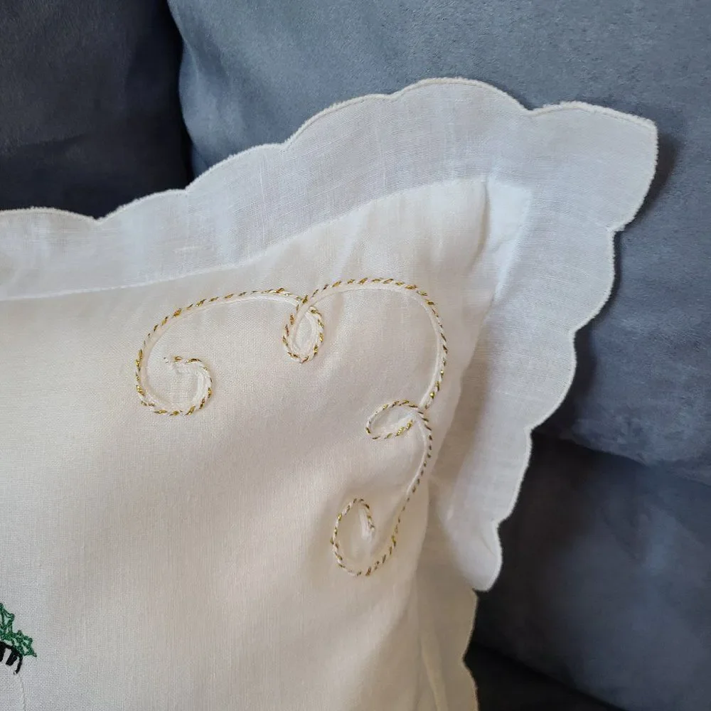 Vintage beautiful pillow