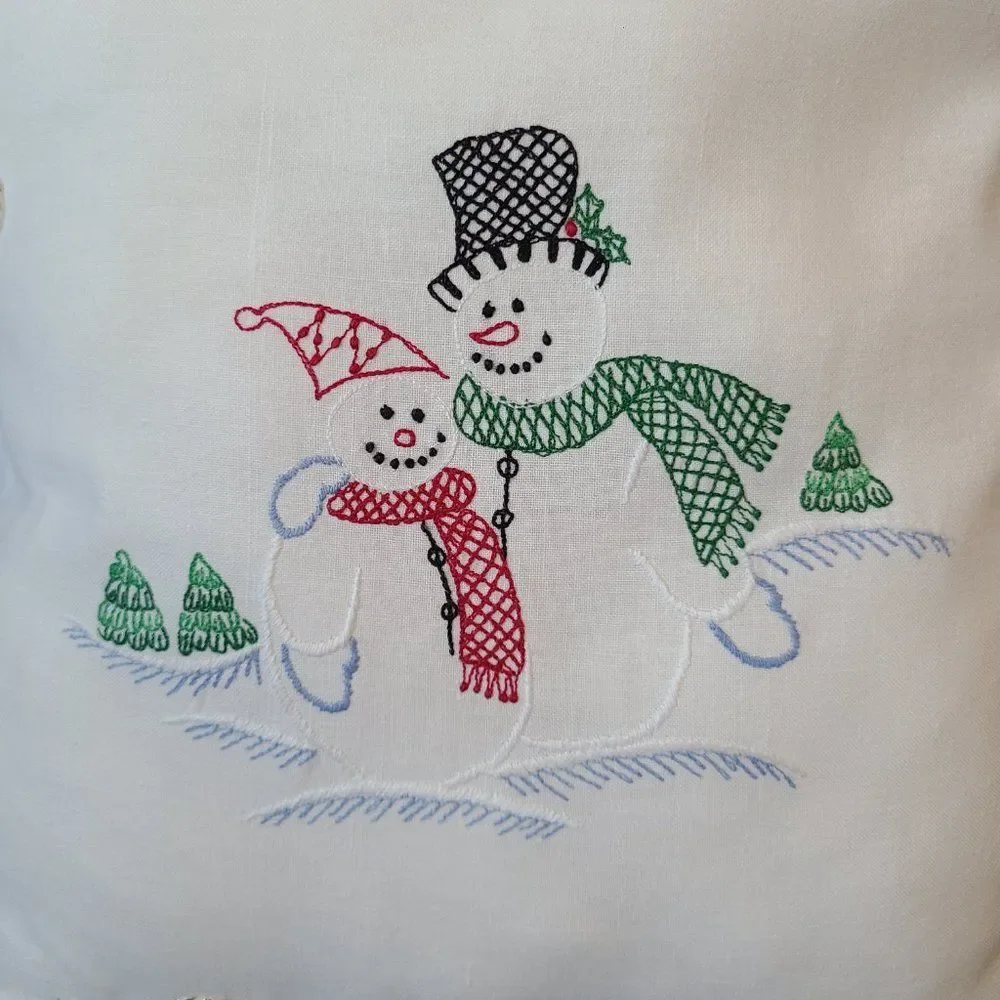 Vintage beautiful pillow