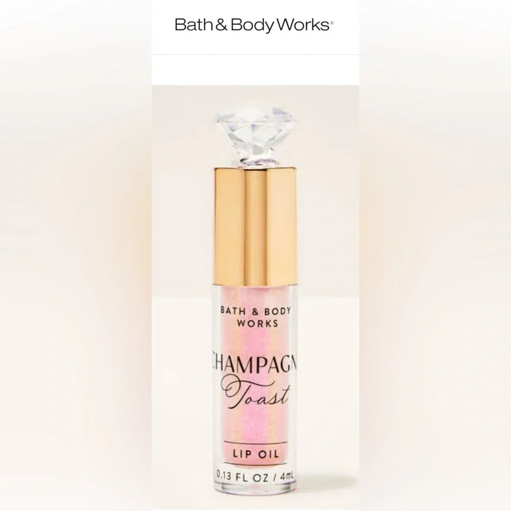 BATH & BODY WORKS Champagne Toast Lip Oil 0.13 FlOz / 4 ml NEW