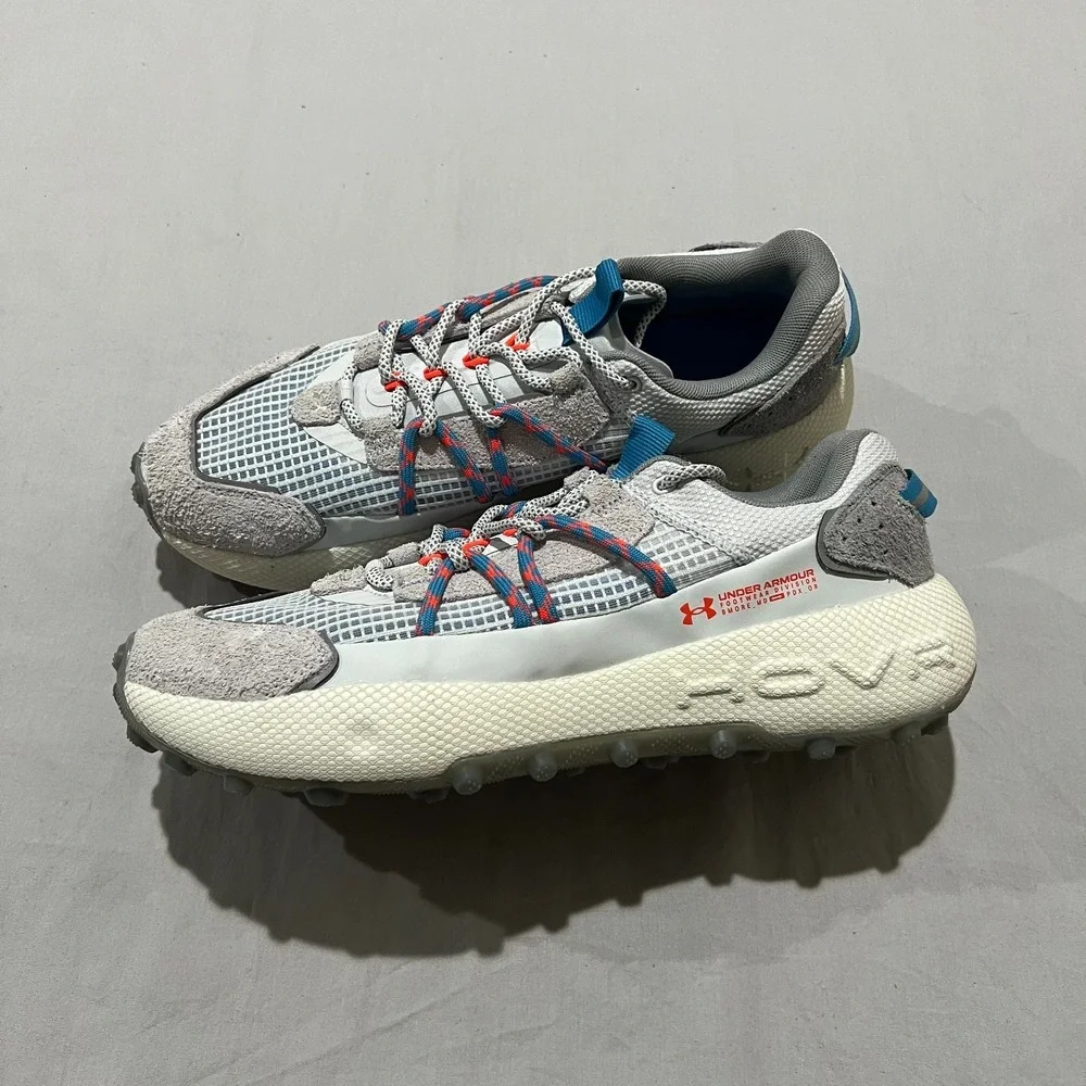 NWOB Under Armour Fat Tire Venture Pro Mens Distant Gray Comfy Sneaker Shoes 11