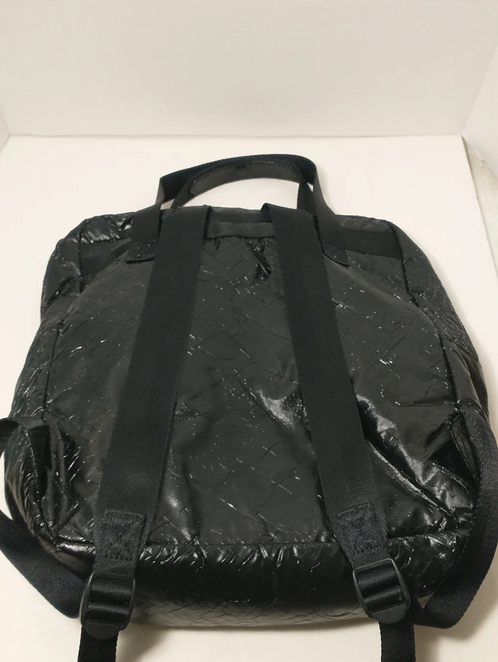 Kipling Backpack To Satchel Convertible, Black Patent, Laptop Pouch, Quality