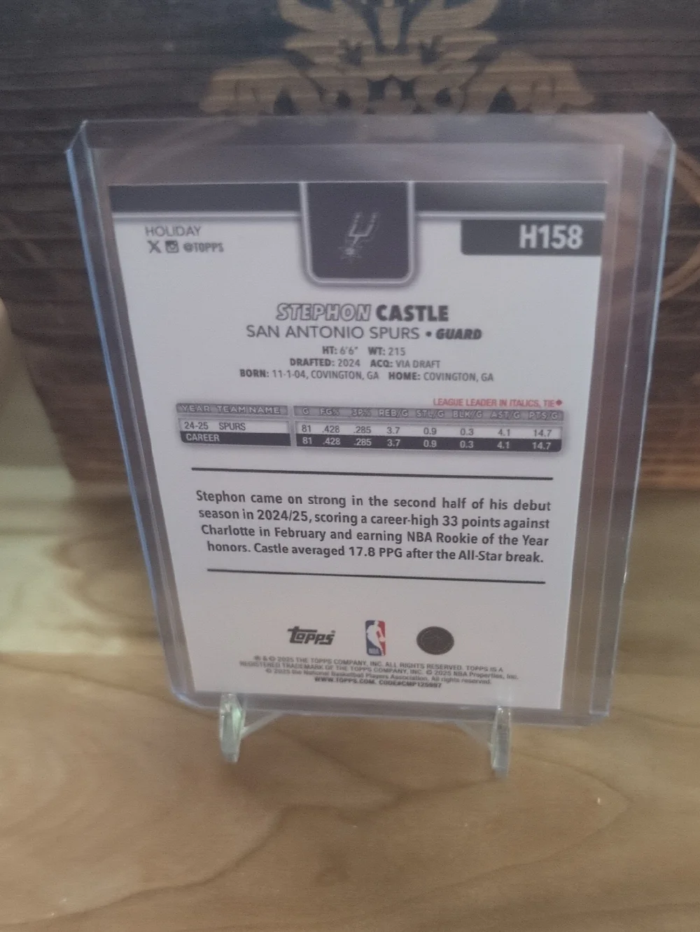 Topps here cool